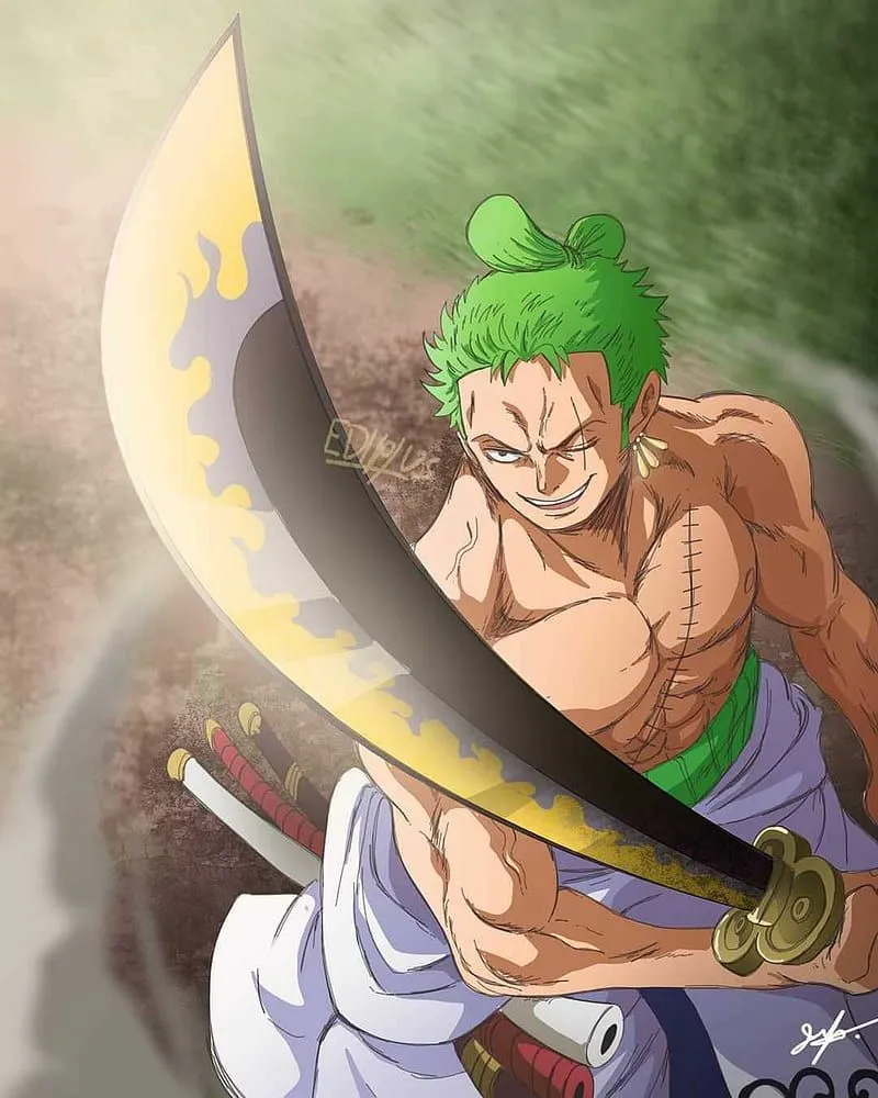 Zoro Enma, Enma, One Piece, Pirate, Pirate Hunter, Pirates, Roronoa, Roronoa Zoro, HD Phone Wallpaper