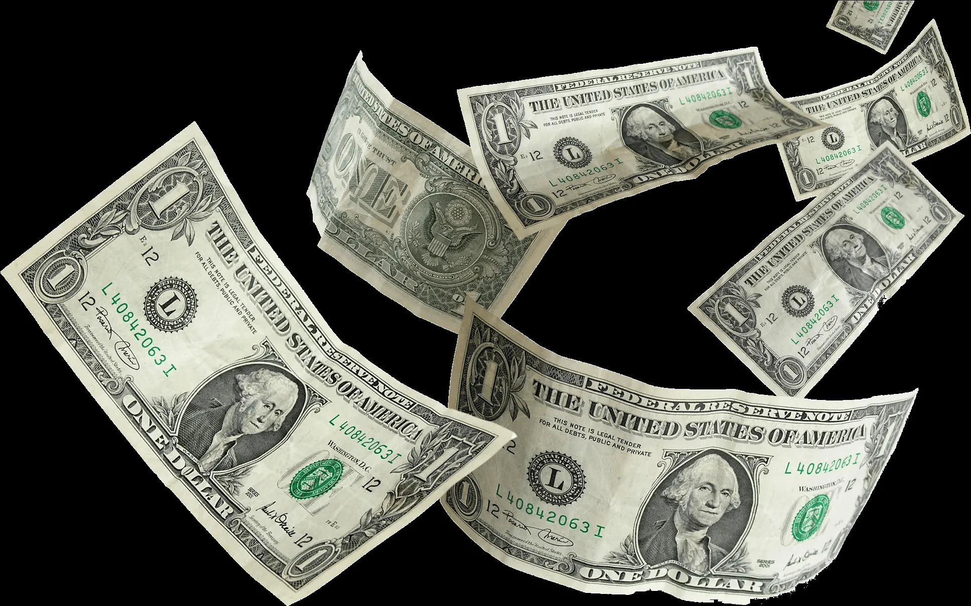 Download Money Desktop Wallpaper United Bill PNG Image with No Background
