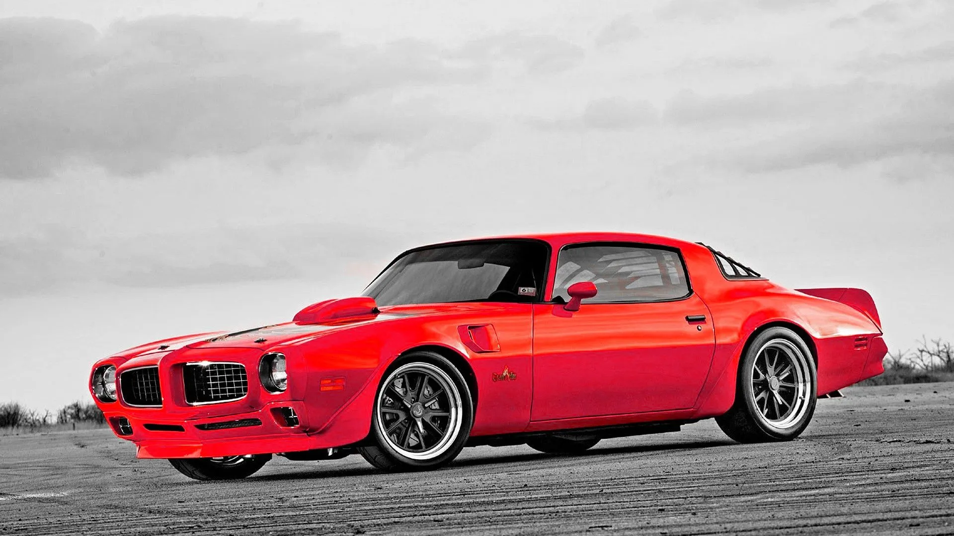 Pontiac Trans Am Classic: Stunning HD Muscle Car Wallpaperx1080