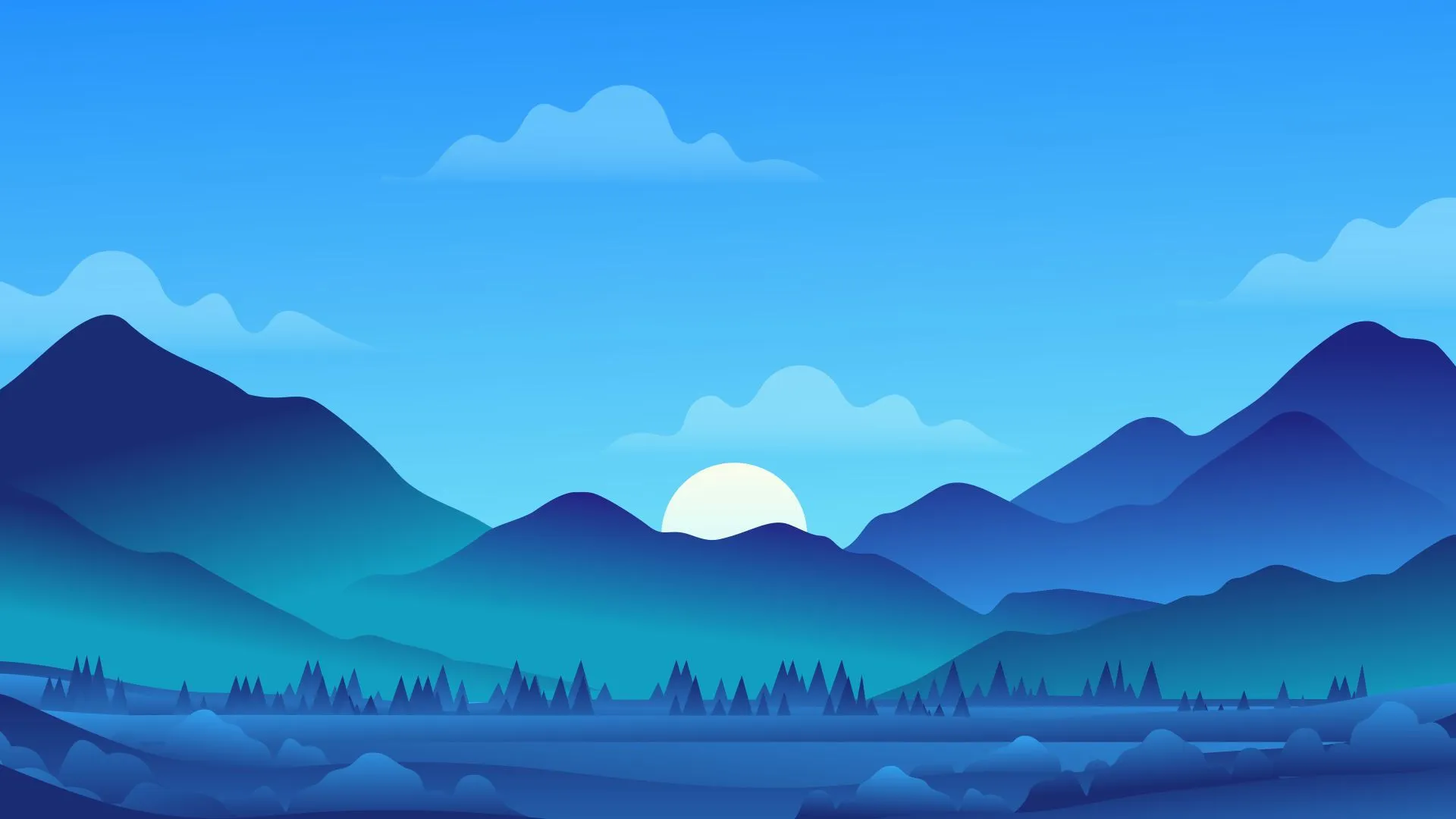 Best Blue Wallpaper For Desktop, PC, Laptop, Computer [ 4k, HD ]