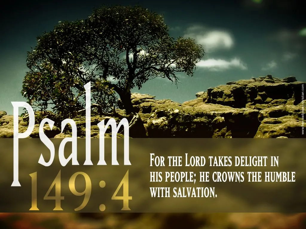 Desktop Bible Verse Wallpaper Psalm 149 4