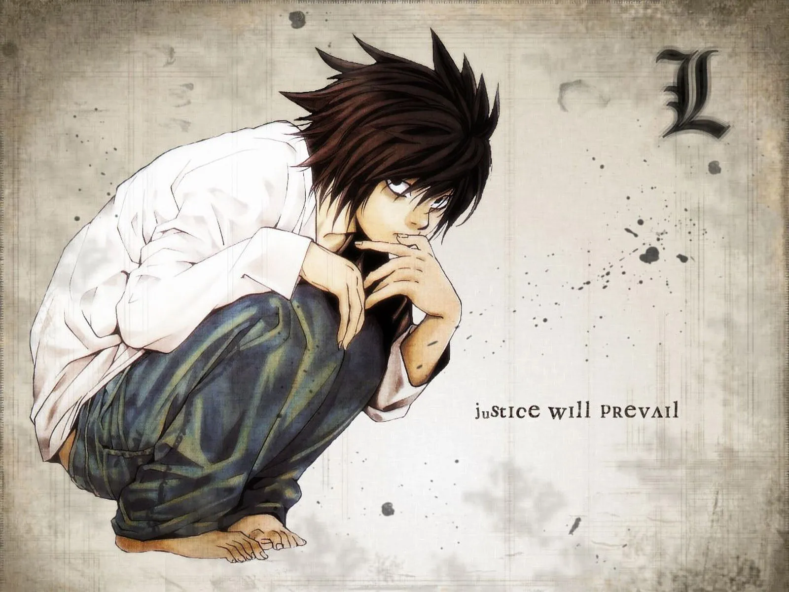 L Wallpaper, Death Note Wallpaper & Picture Free Download