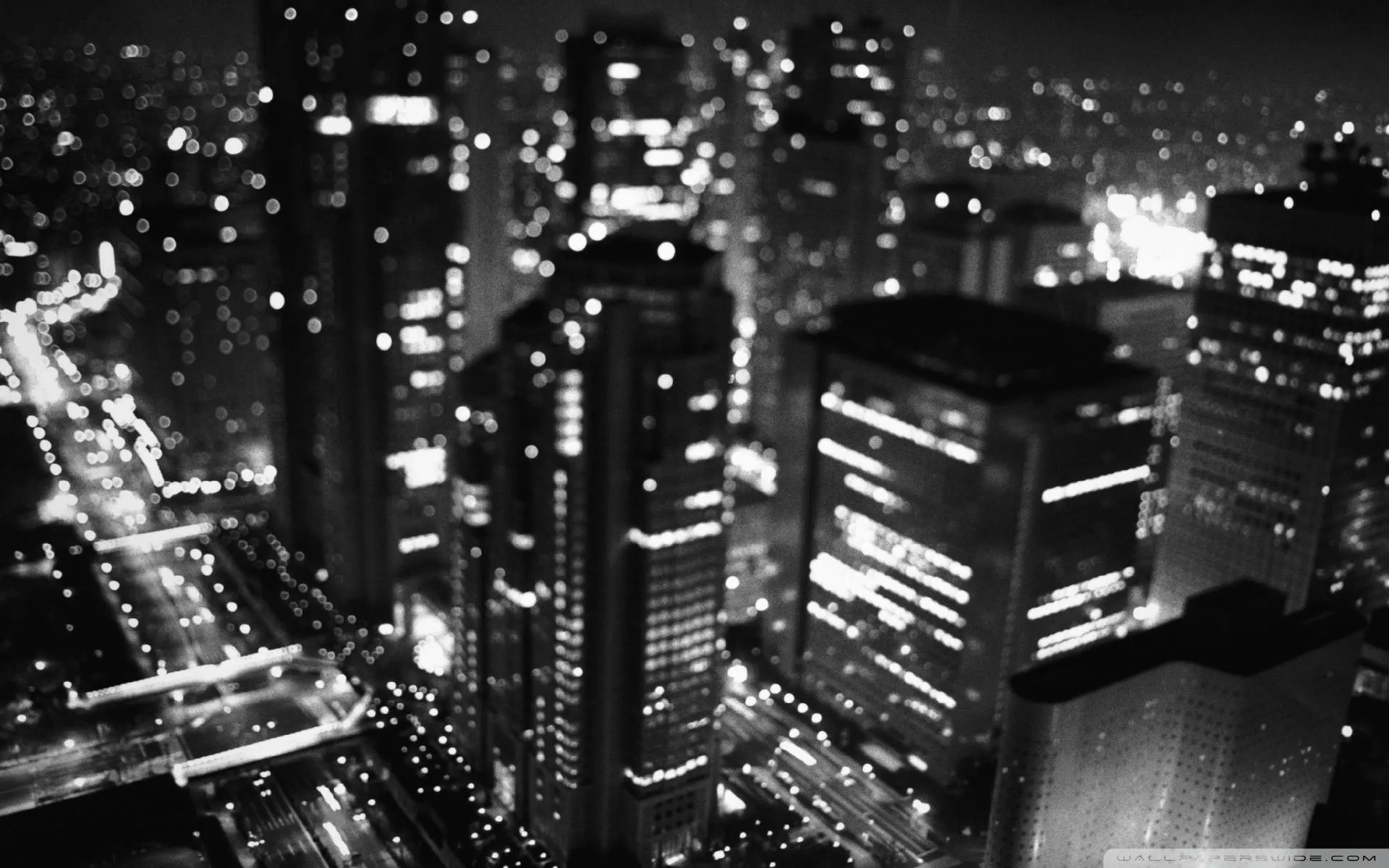 1920 X 1080 Night City Wallpaper