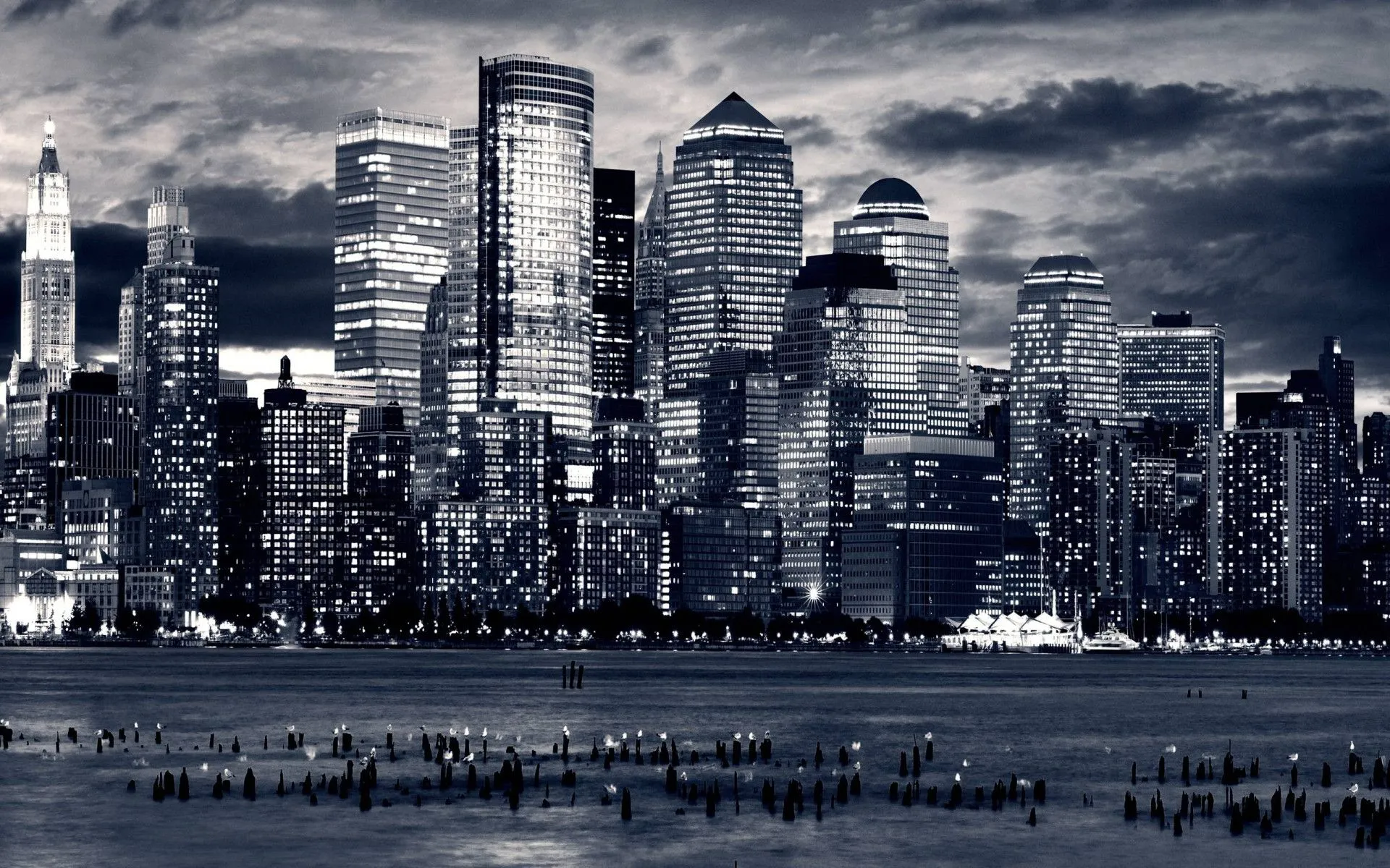 Dark City HQ Desktop Wallpaper 17948
