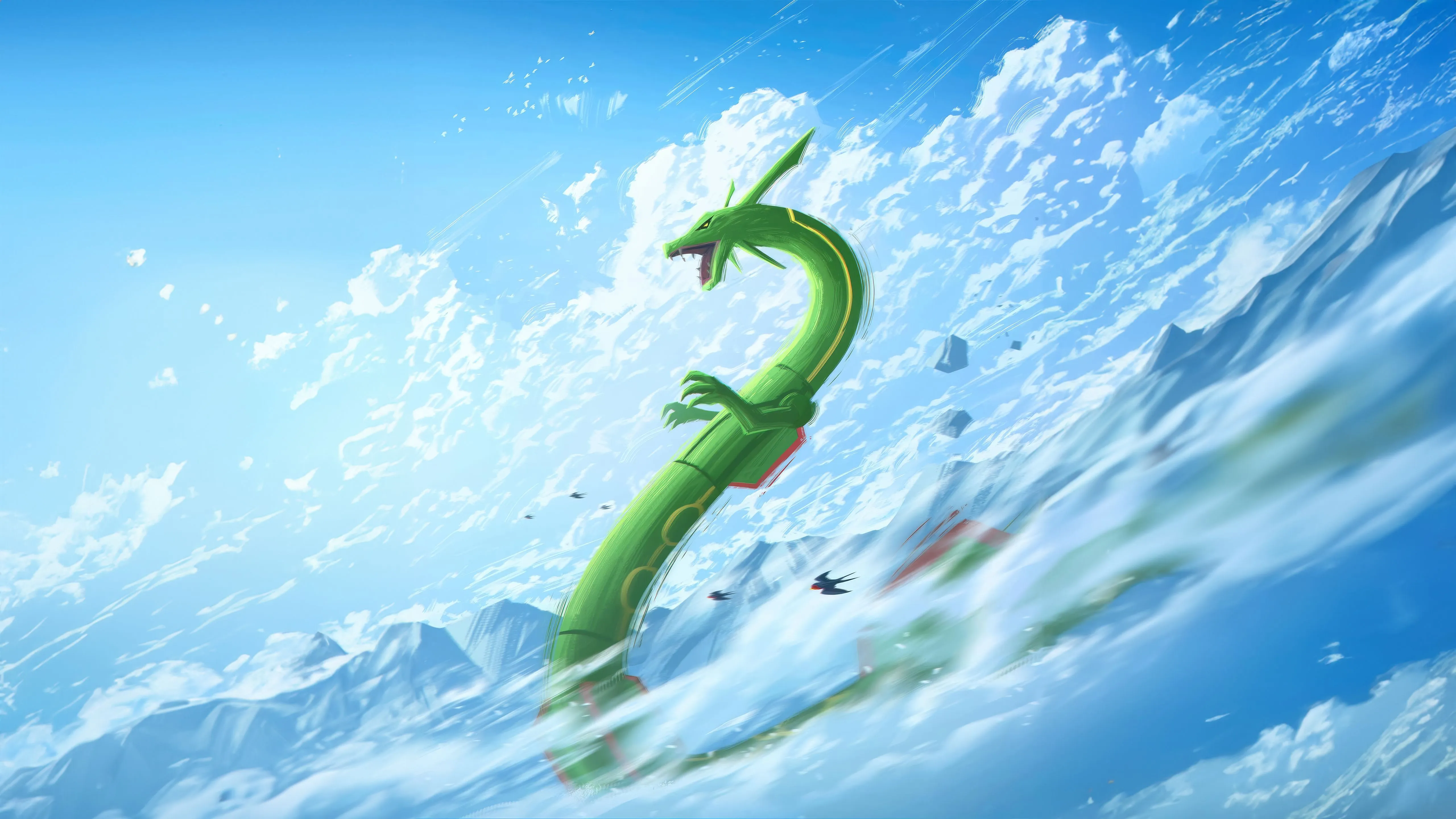 Rayquaza Pokemon Wallpaper, HD Anime Wallpaper, 4k Wallpaper, Image, Background, Photos and Picture