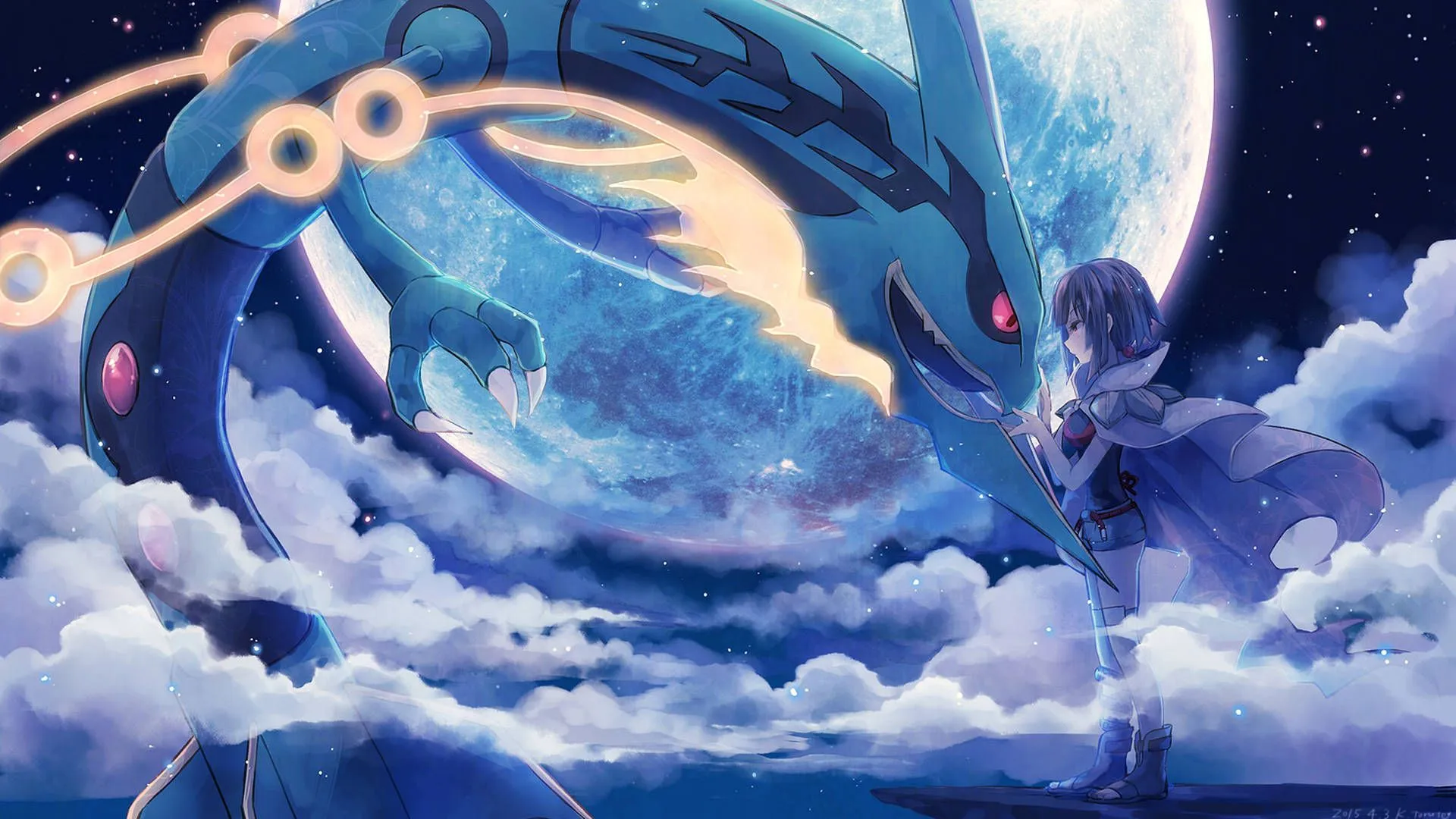 Rayquaza Background