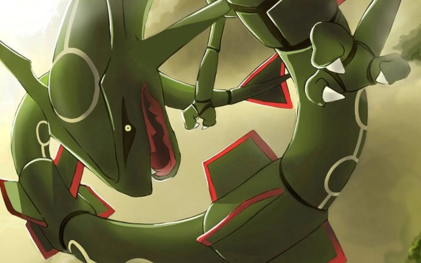 Free Rayquaza (Pokémon) 4K Wallpaper & Desktop HD Background for PC