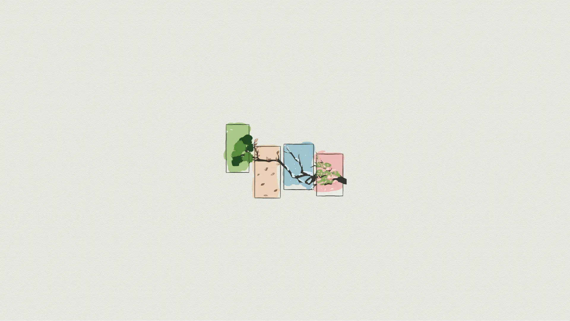 Minimalist Abstract Nature Panels