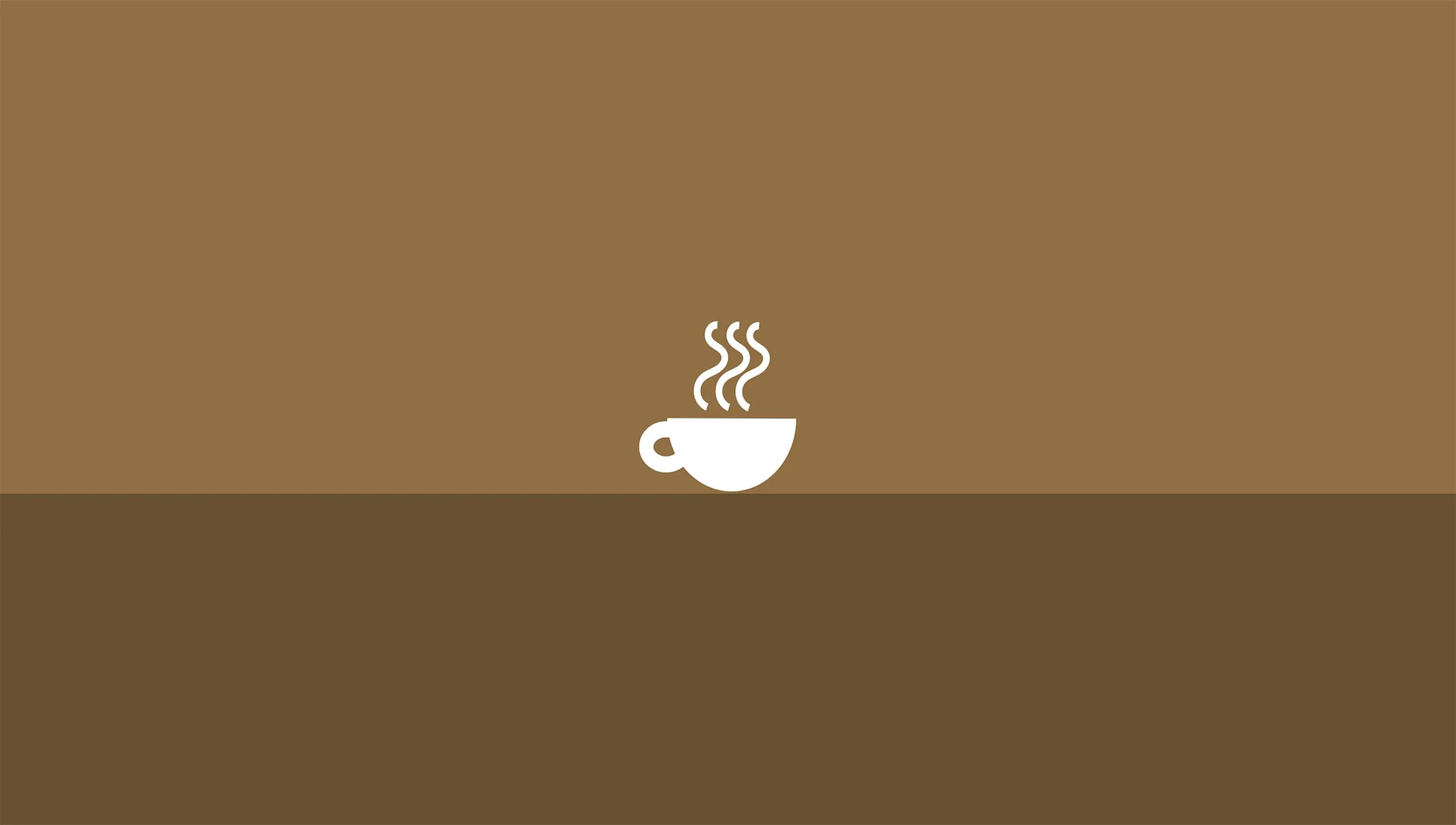 Desktop wallpaper: Minimalist, Food, Coffee 4K free download for PC. 913977