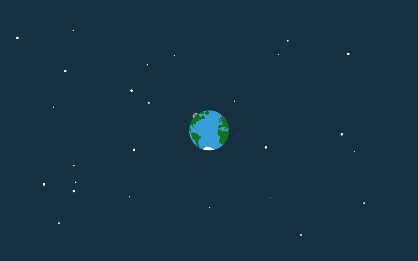 Space Minimalist Wallpaper 1920x1080 64824