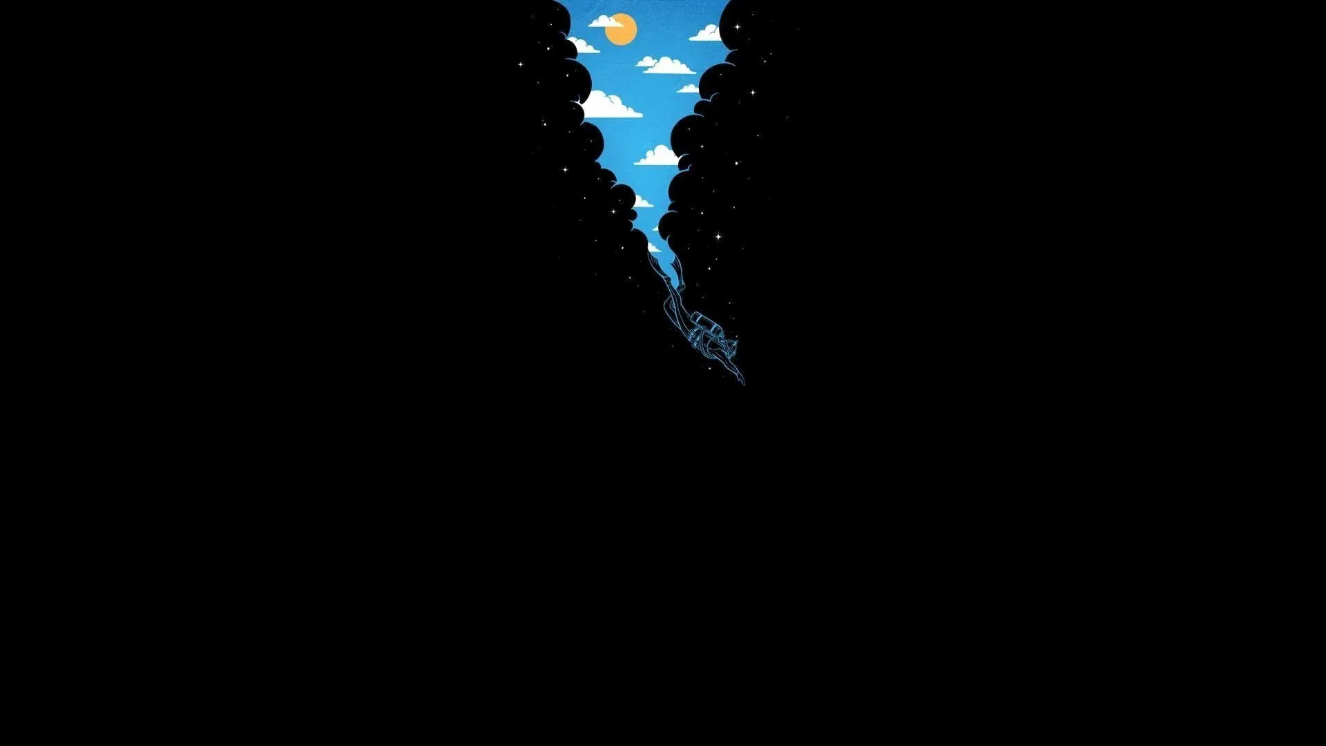 Dark Minimalist Wallpaper 1920x1080 64572