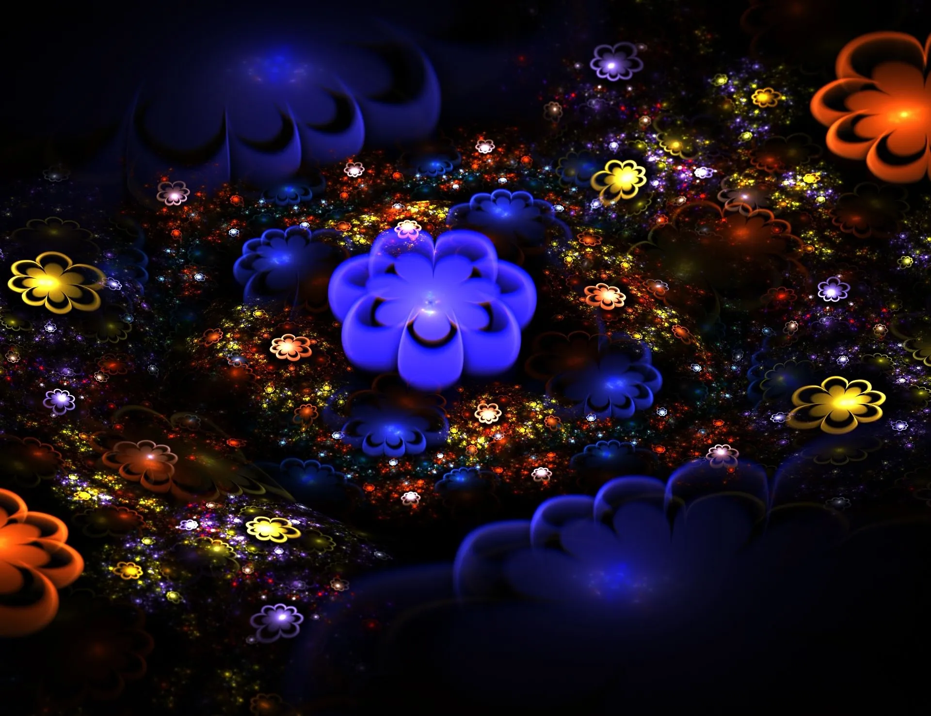 flowers, background, dark Wallpaper, HD Abstract 4K Wallpaper, Image and Background
