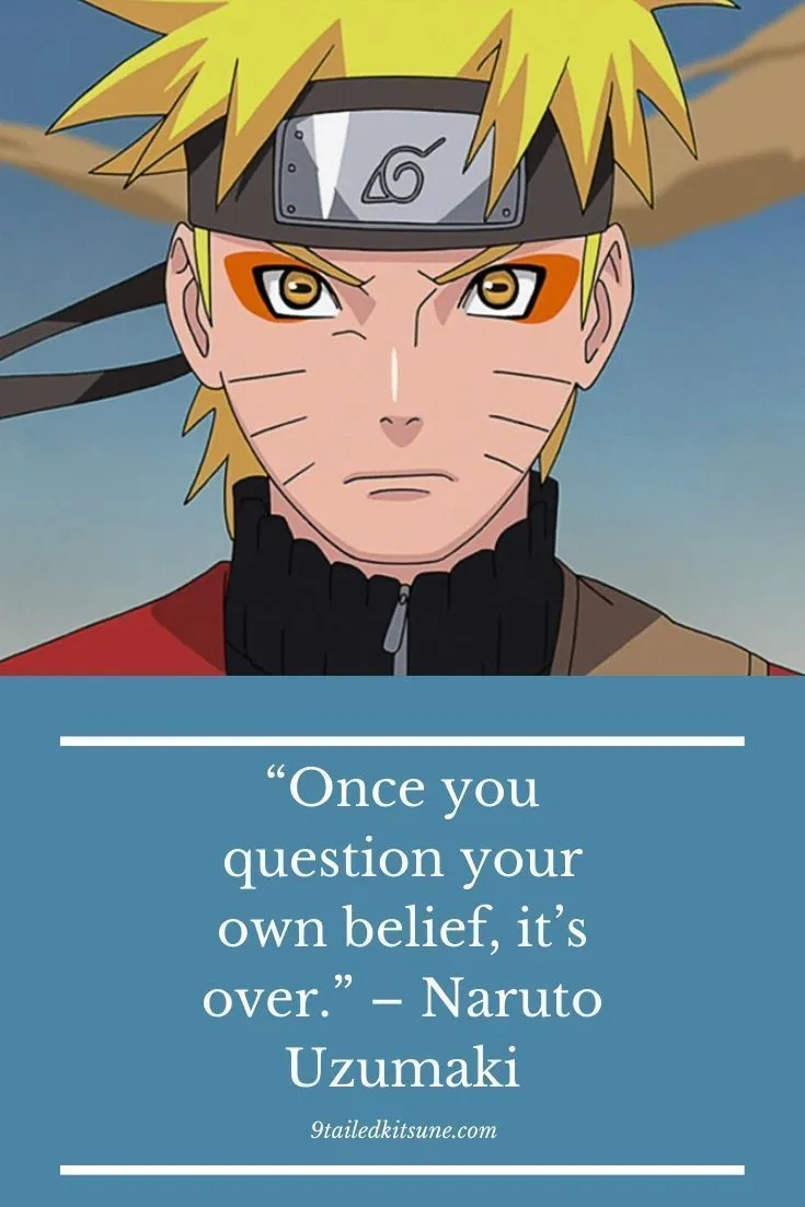 Naruto's quotes