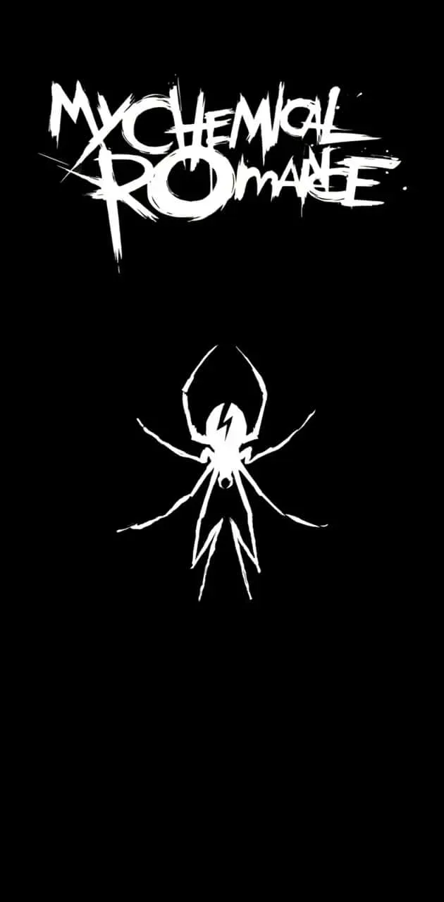 Download My Chemical Romance Spider Logo Wallpaper