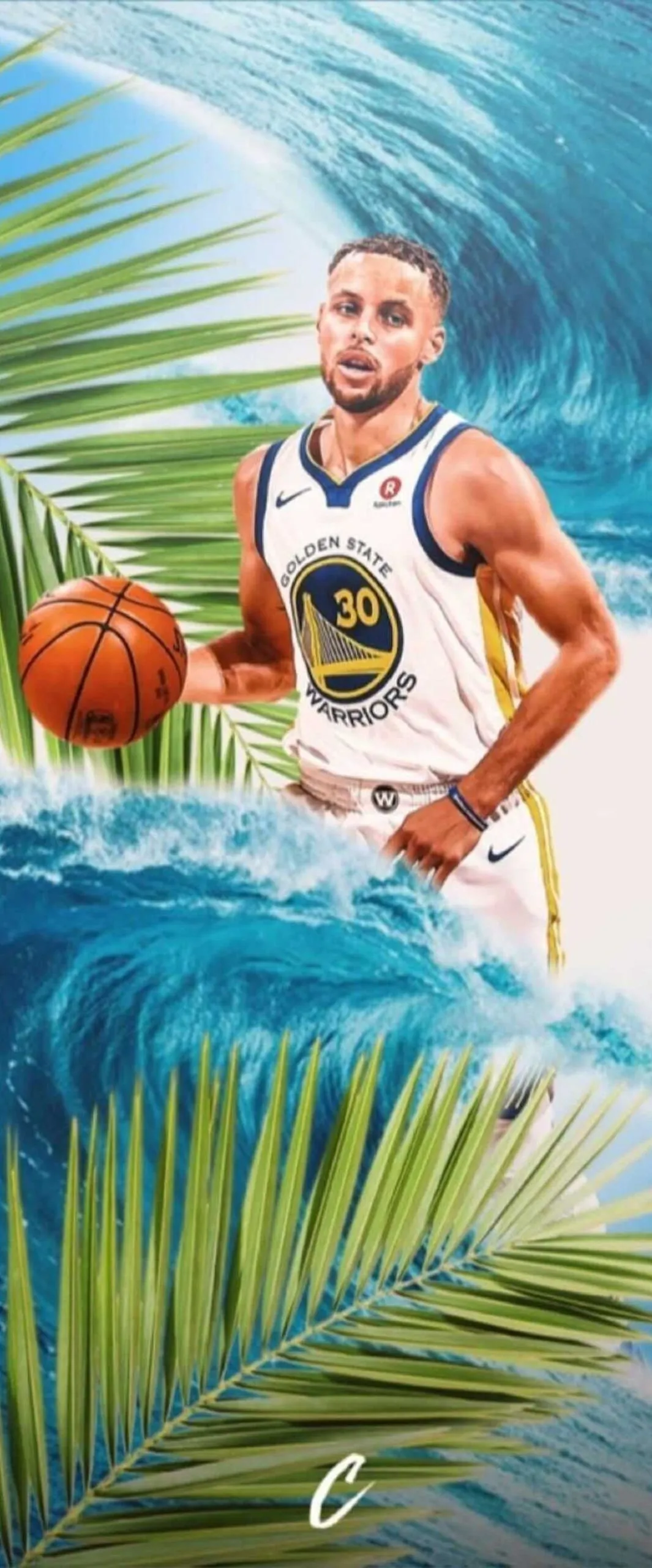 Best Stephen Curry Golden State Warriors iPhone Wallpaper [ 4k & HD Quality ]