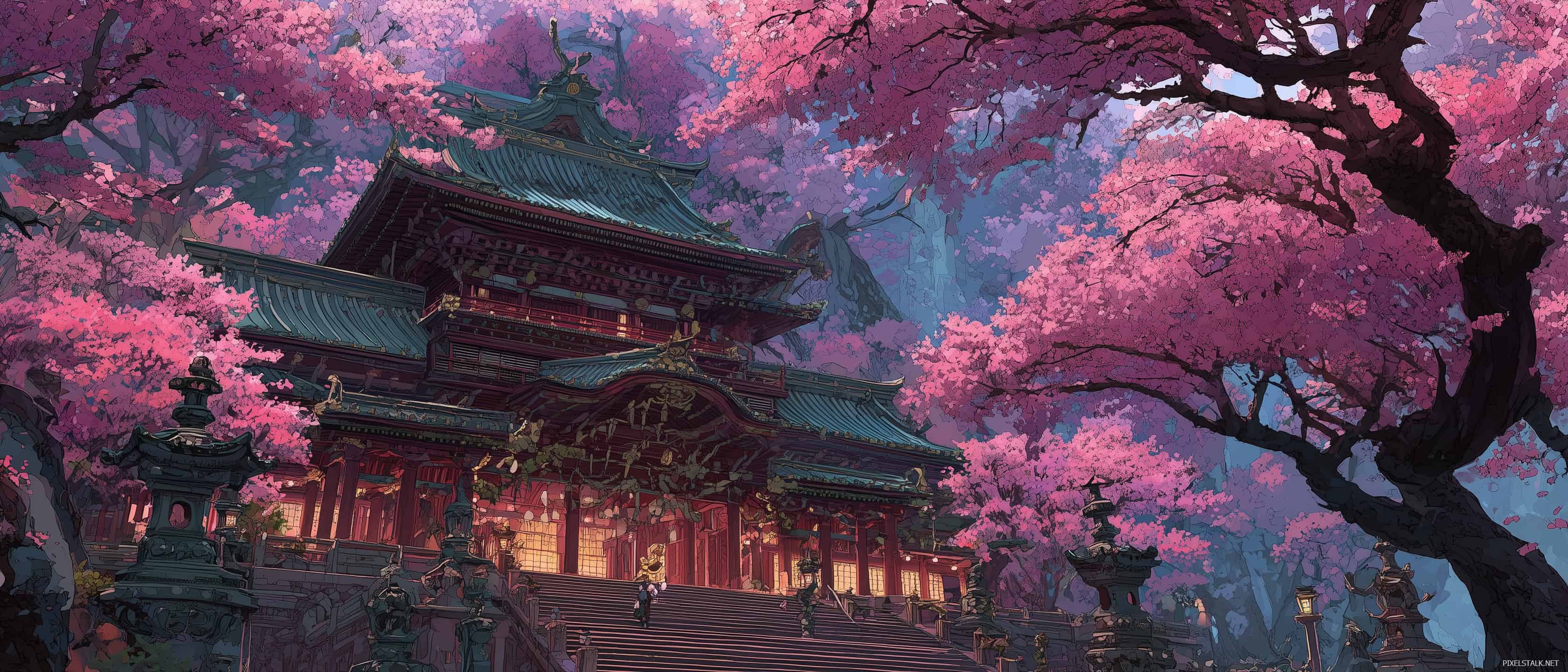 Anime Dual Monitor Wallpaper