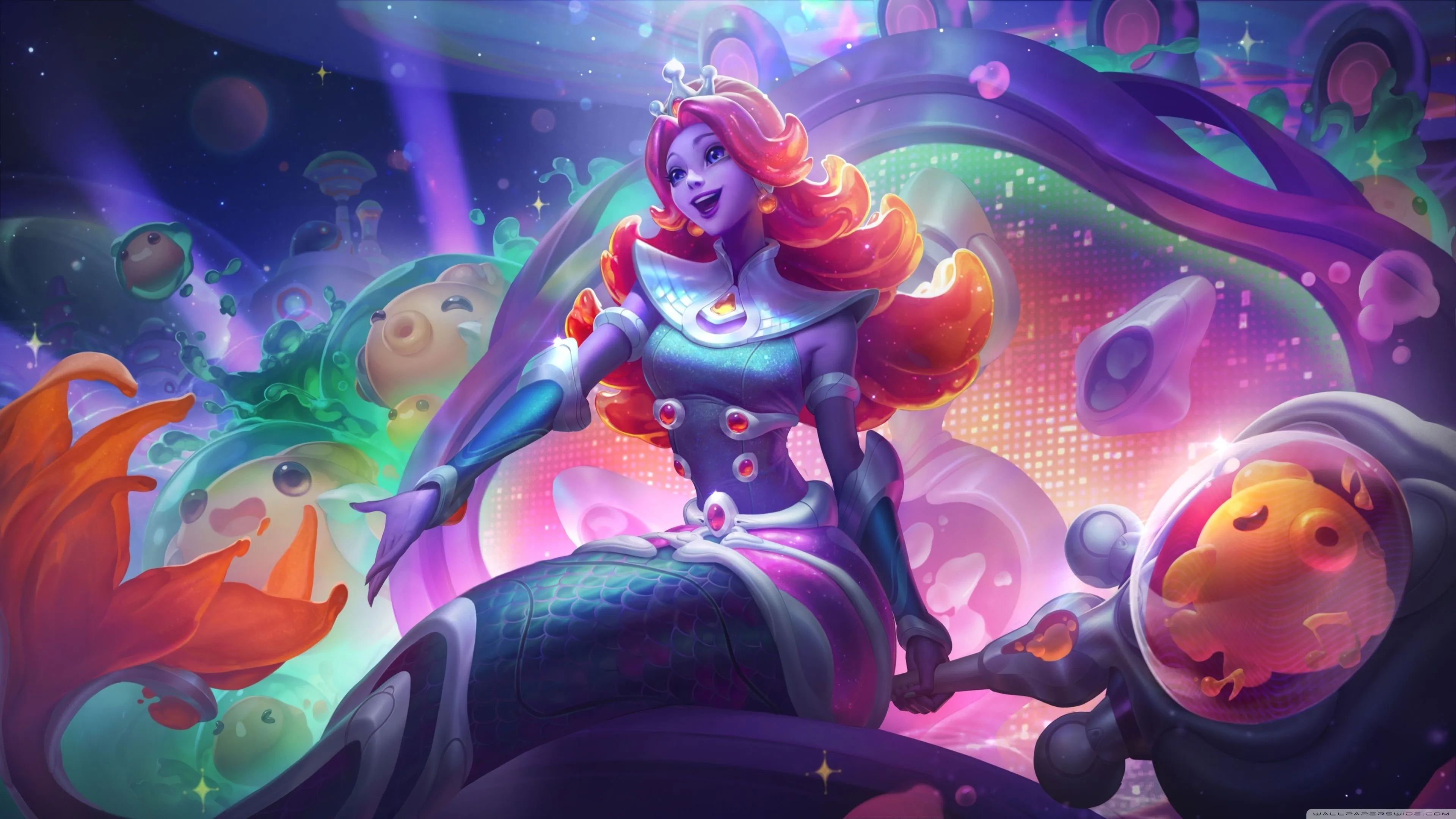 Nami League of Legends LOL 4K UHD Wallpaper for UltraHD Desktop and TV, Widescreen and UltraWide Display, Dual and Triple Monitor, Smartphone and Tablet Devices