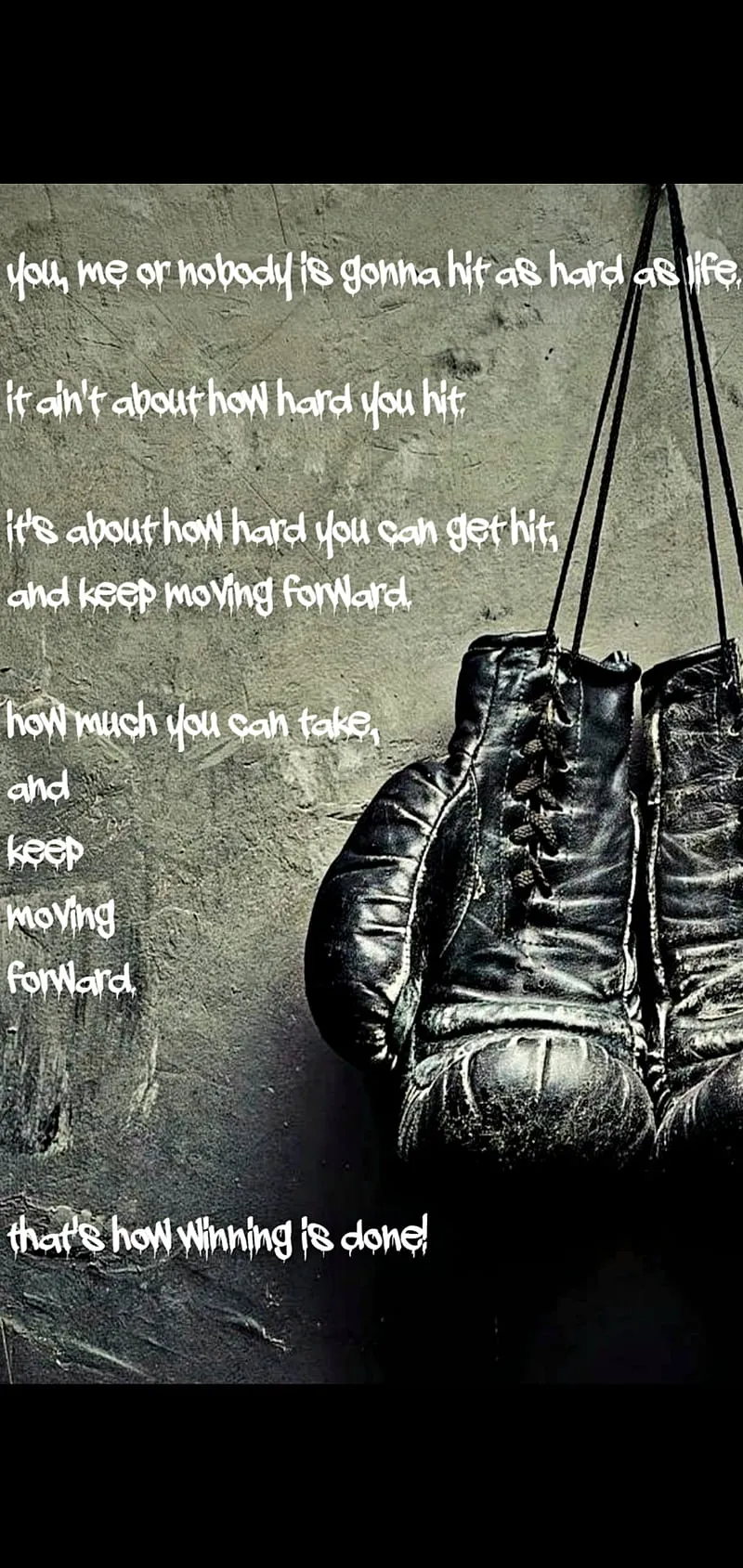 Rocky, boxing, life, movie, quotes, HD phone wallpaper