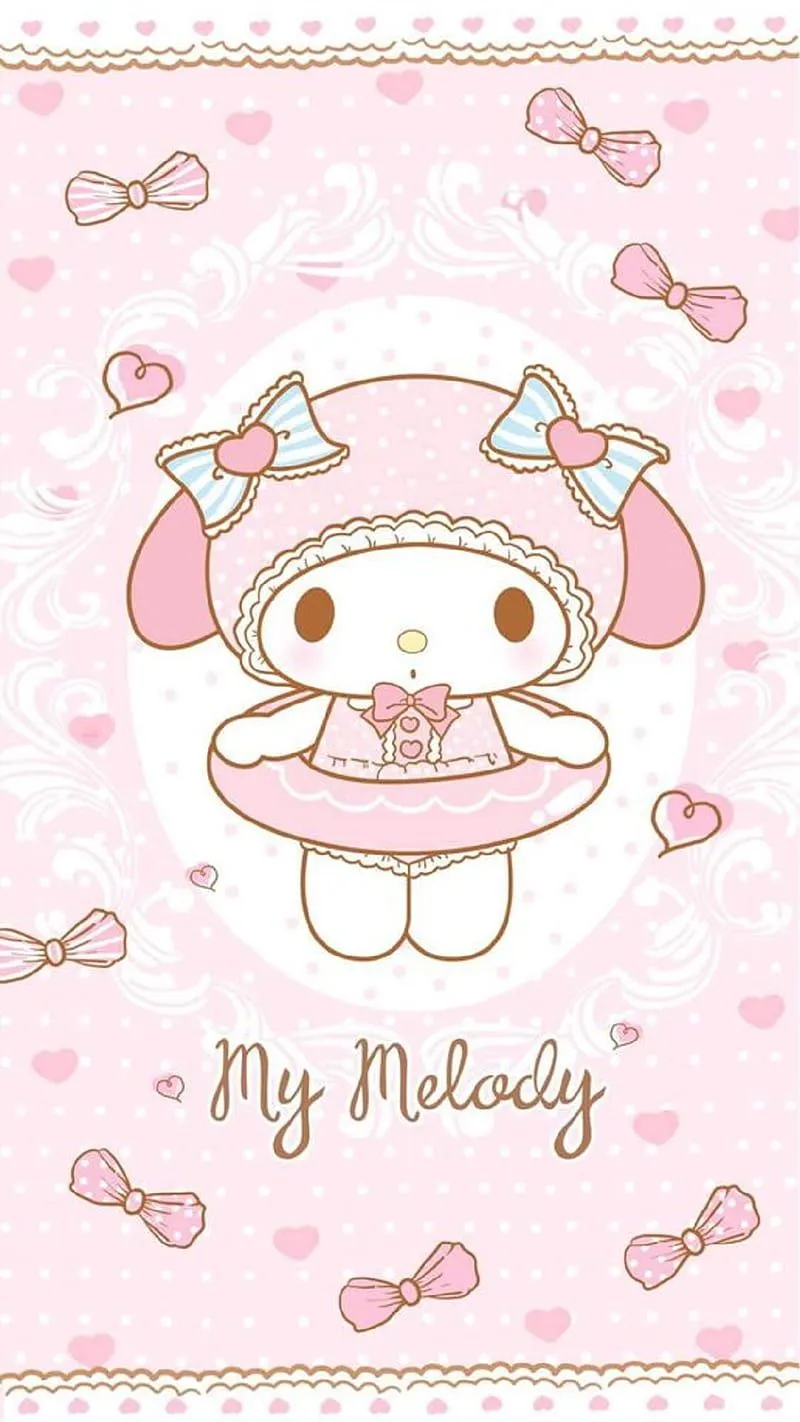 My Melody, cartoon, HD phone wallpaper