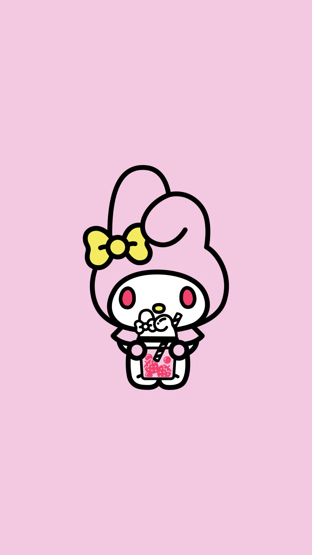 My Melody Wallpaper 4K, Pink, 5K, Cute cartoon, Sanrio