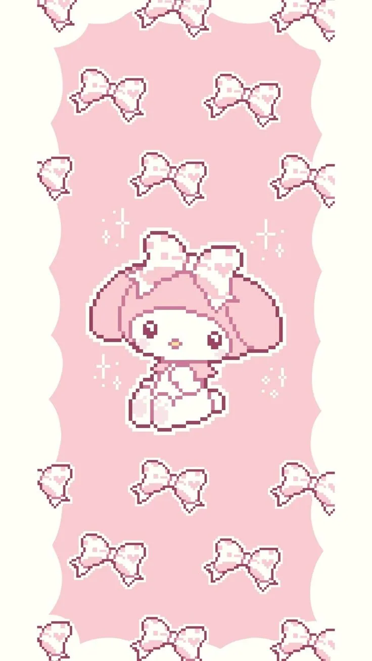 my melody pixel phone wallpaper