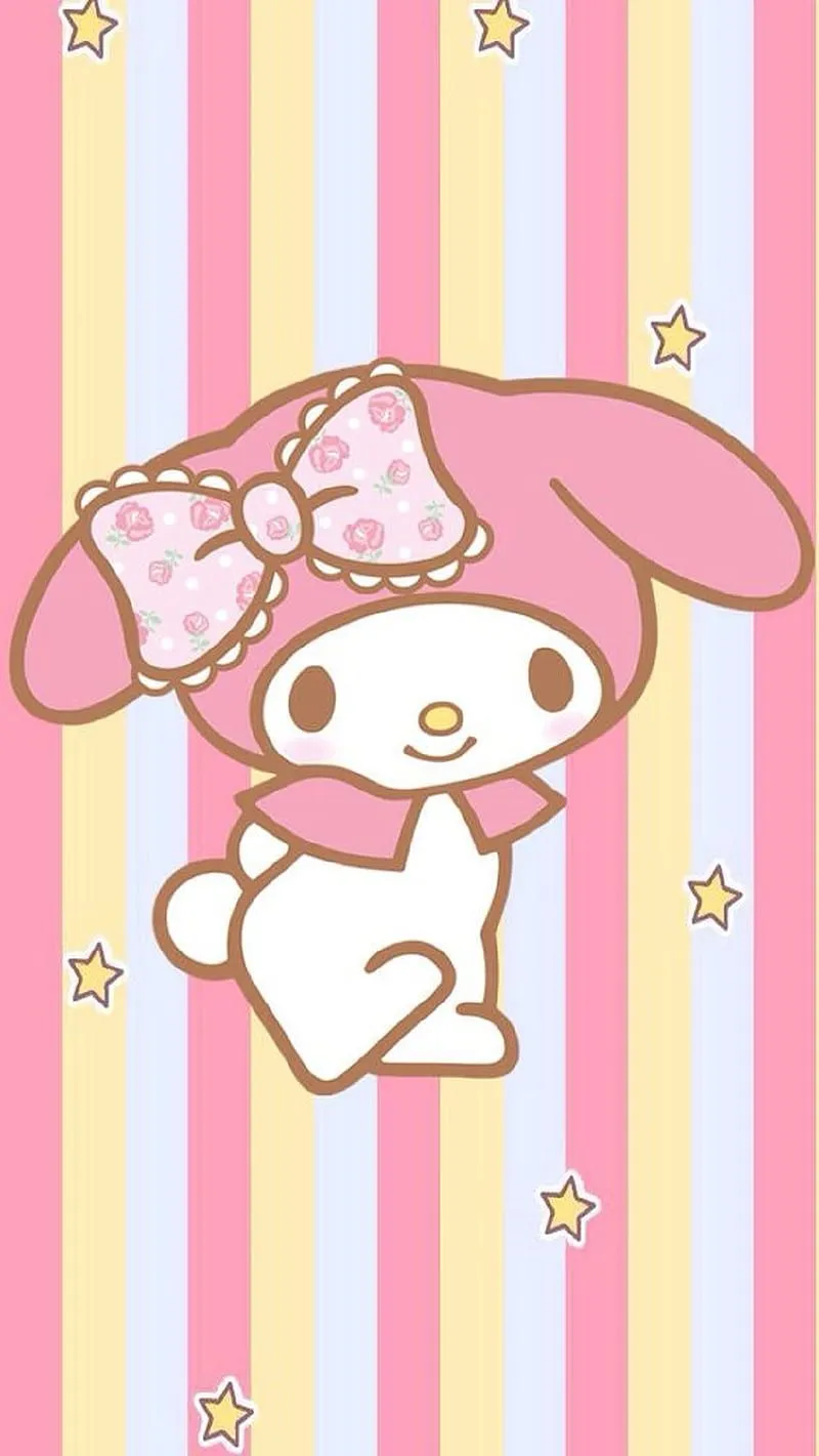 My Melody, cartoon, HD phone wallpaper