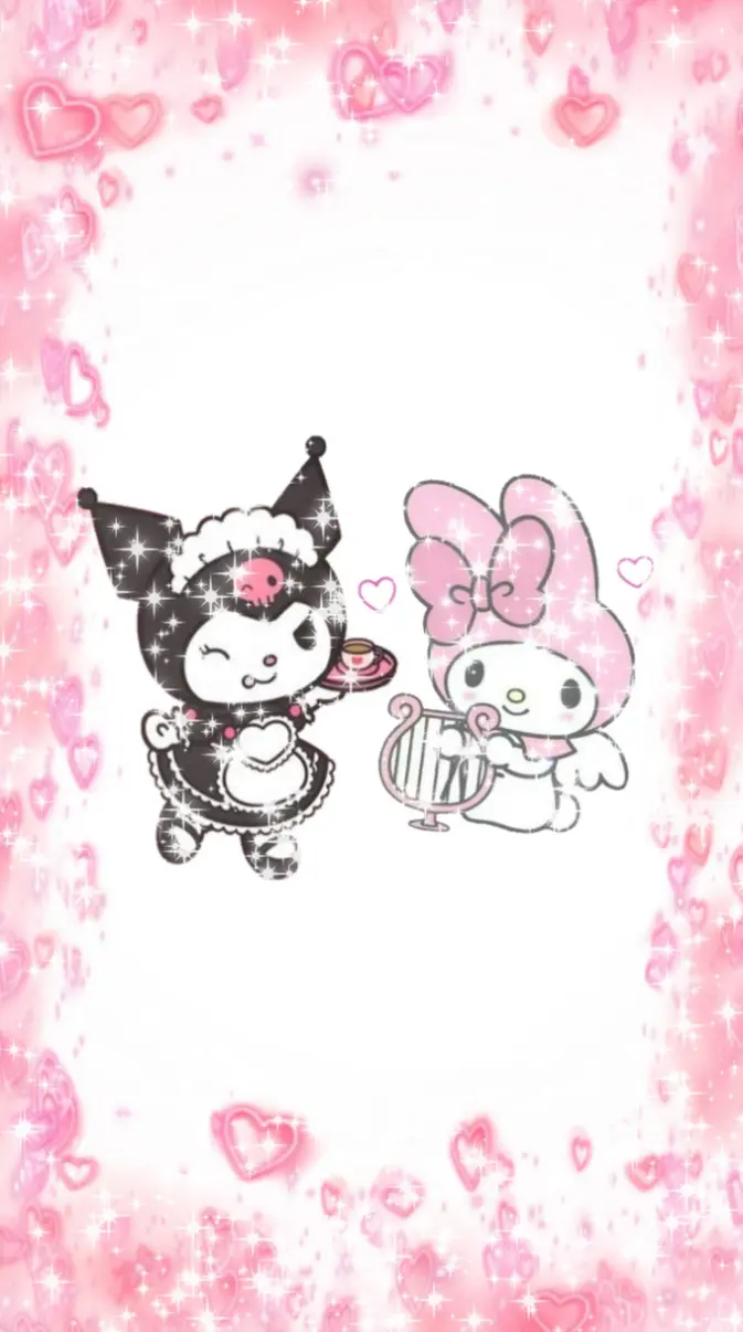 sanrio kuromi mymelody wallpaper