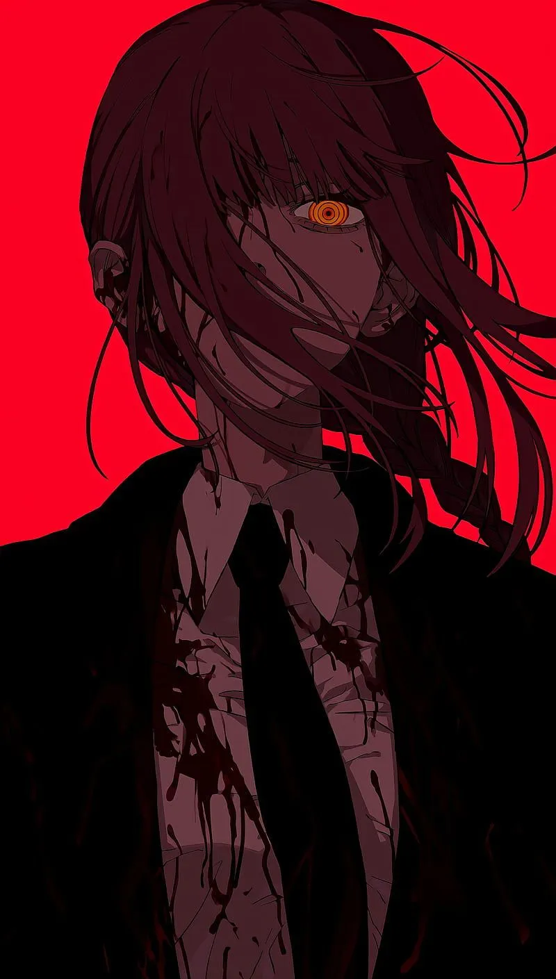 Chainsaw man, anime, chainsawman, girl, makima, manga, theme, HD phone wallpaper