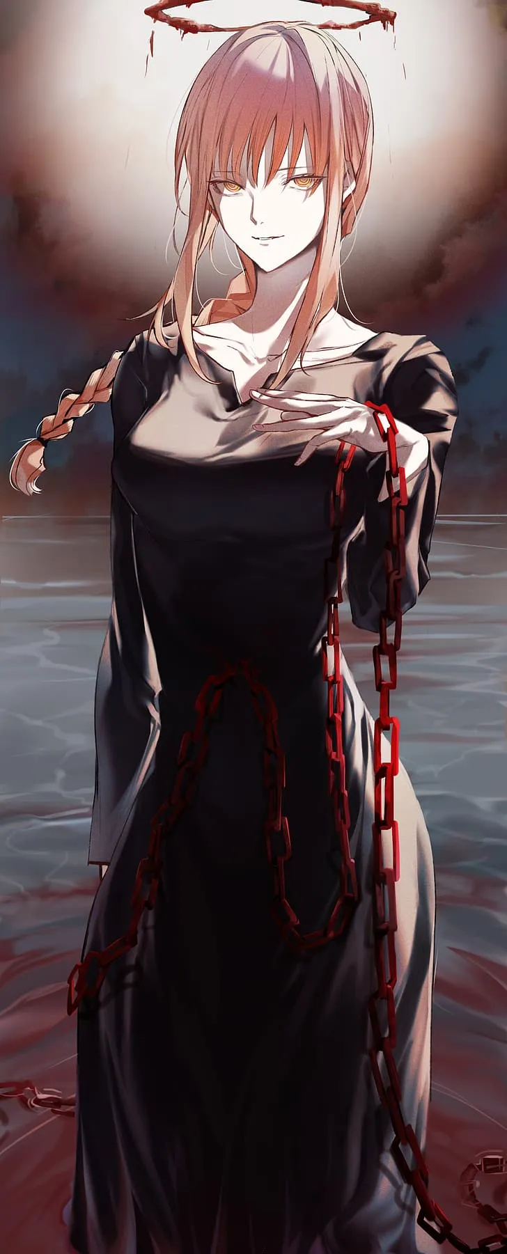 Makima (Chainsaw Man) 1080P, 2K, 4K, 5K HD wallpaper free download