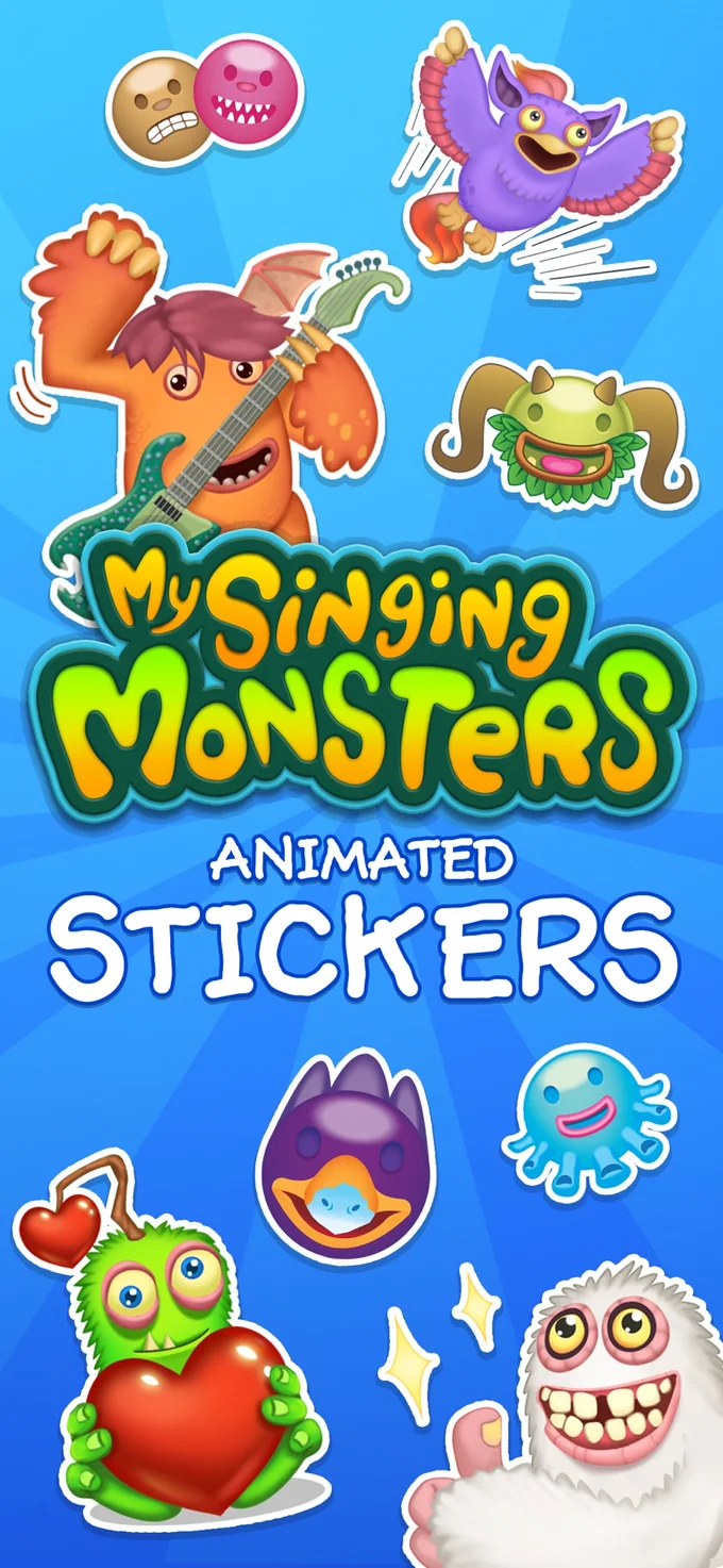 My Singing Monsters Stickers for iOS download and software reviews