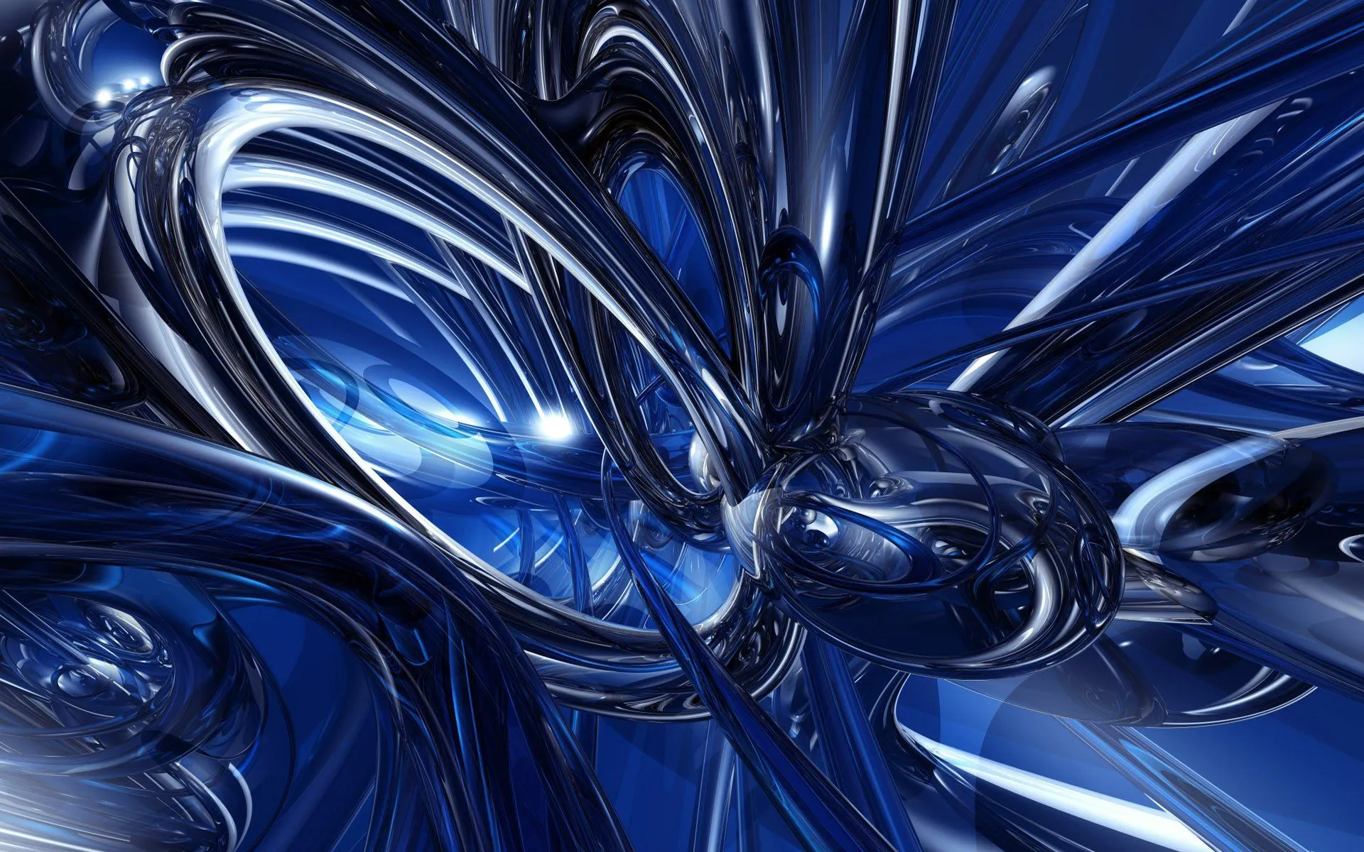 Blue Abstract HD Wallpaperx1200