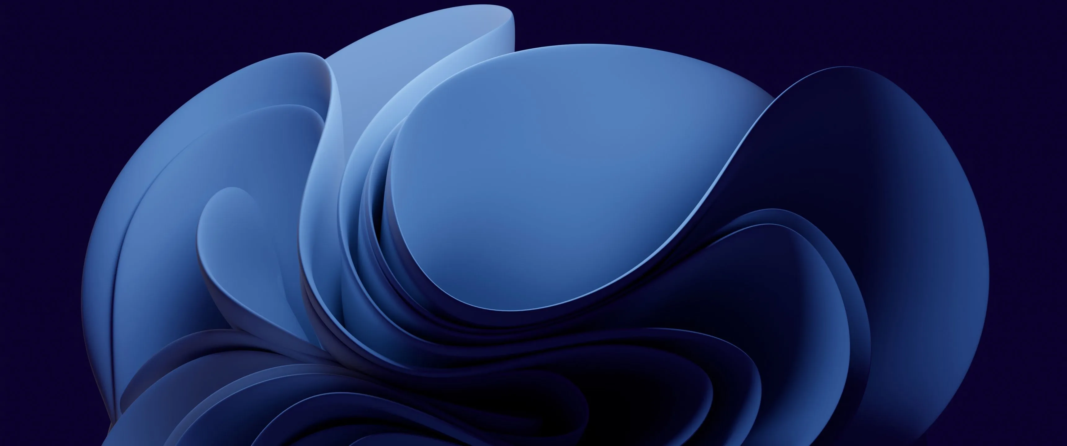 Blue background Wallpaper 4K, Abstract background, Windows 11