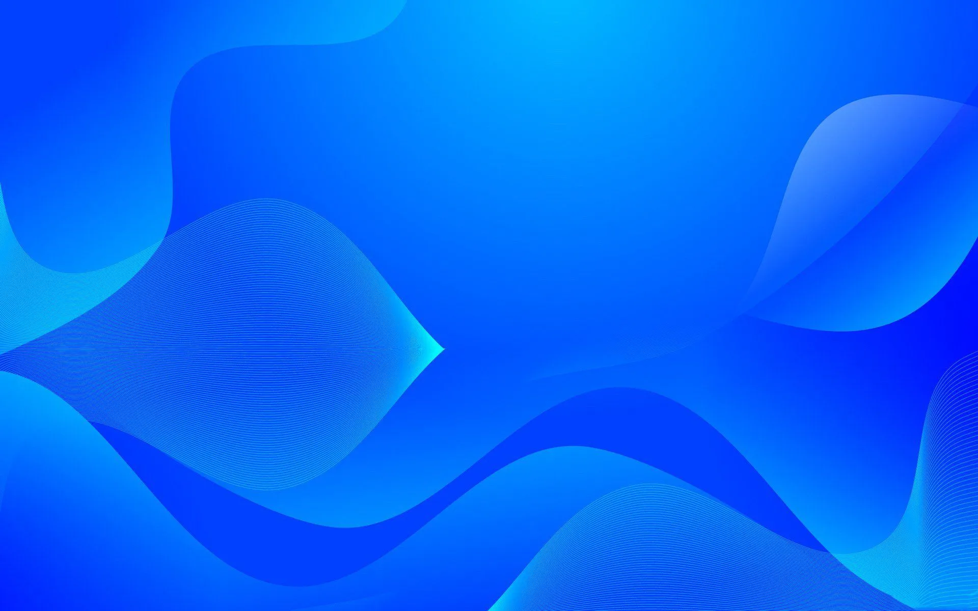 Vivid Blue Waves: HD Abstract Blue Wallpaperx1200