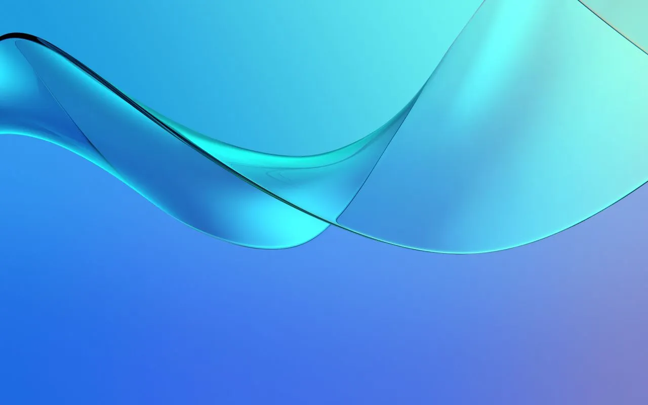 Blue abstract wave on a blue background Desktop wallpaper 1280x800