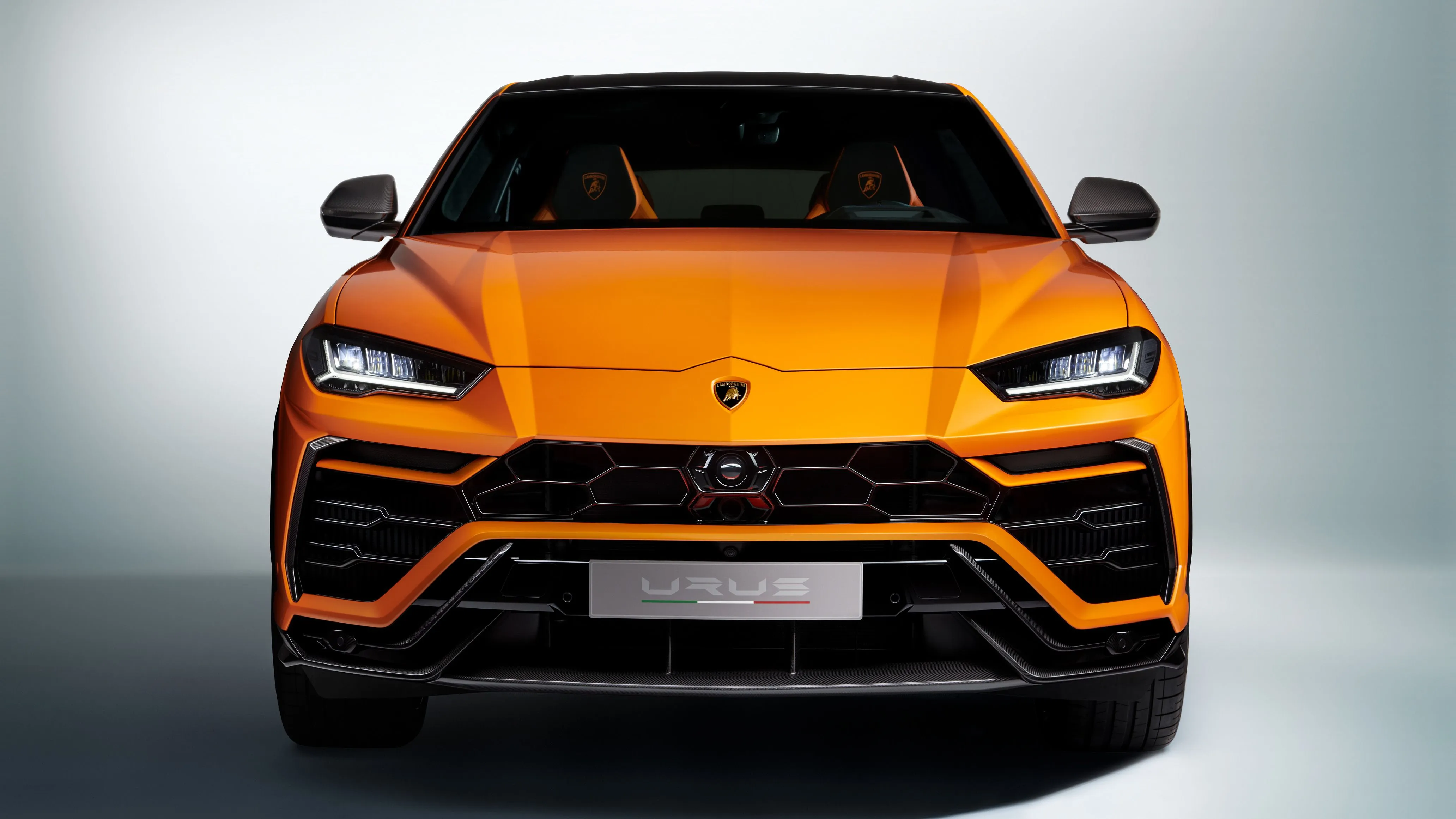 Desktop wallpaper: Lamborghini Urus, Vehicles, Car, Lamborghini, Orange Car, Suv 4K free download for PC. 483834