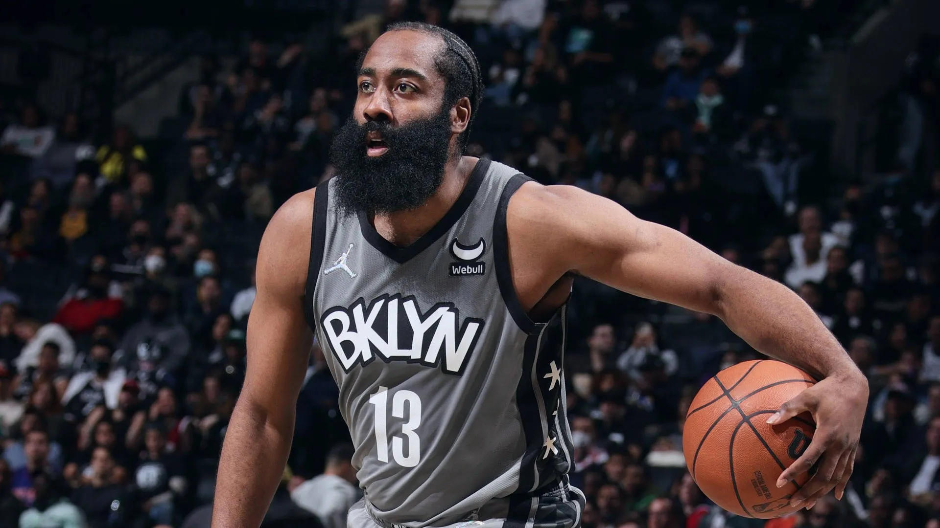 Download James Harden Brooklyn Nets Wallpaper