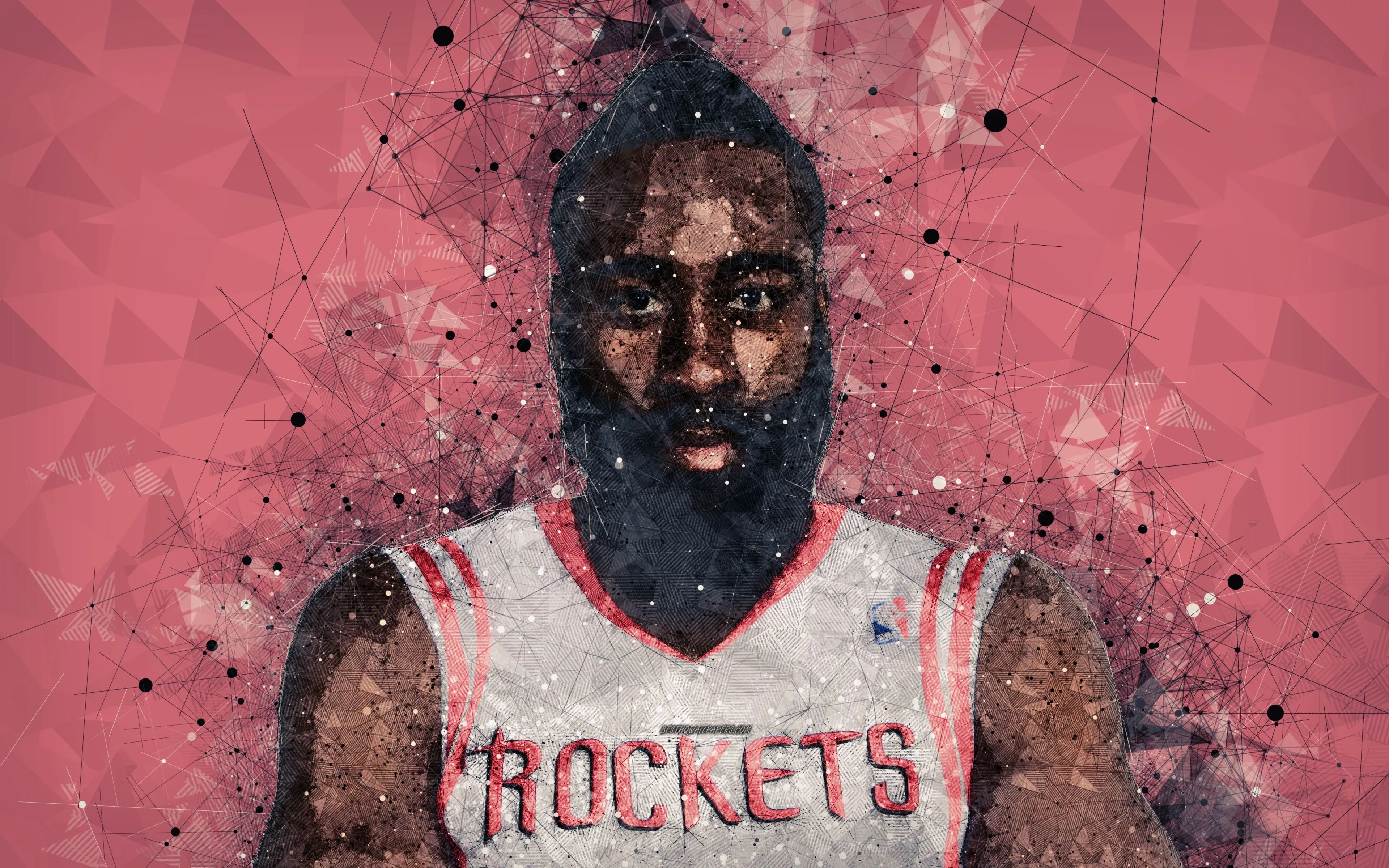 Desktop wallpaper: Nba, Sports, James Harden, Basketball, Houston Rockets 4K free download for PC. 449331