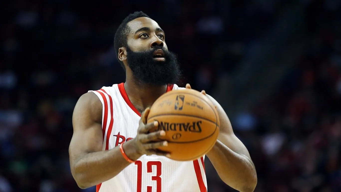 James Harden NBA 2017 2018 4K Wallpaper