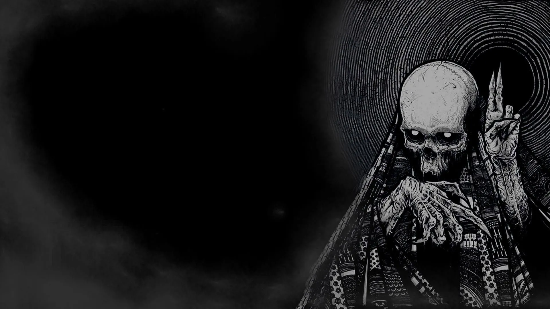 Gothic Skull Wallpaper