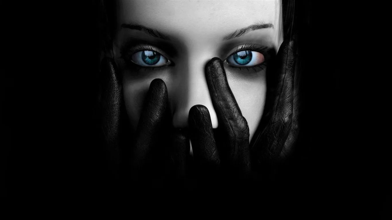 Dark Gothic 3D Creative Design Desktop Wallpaper