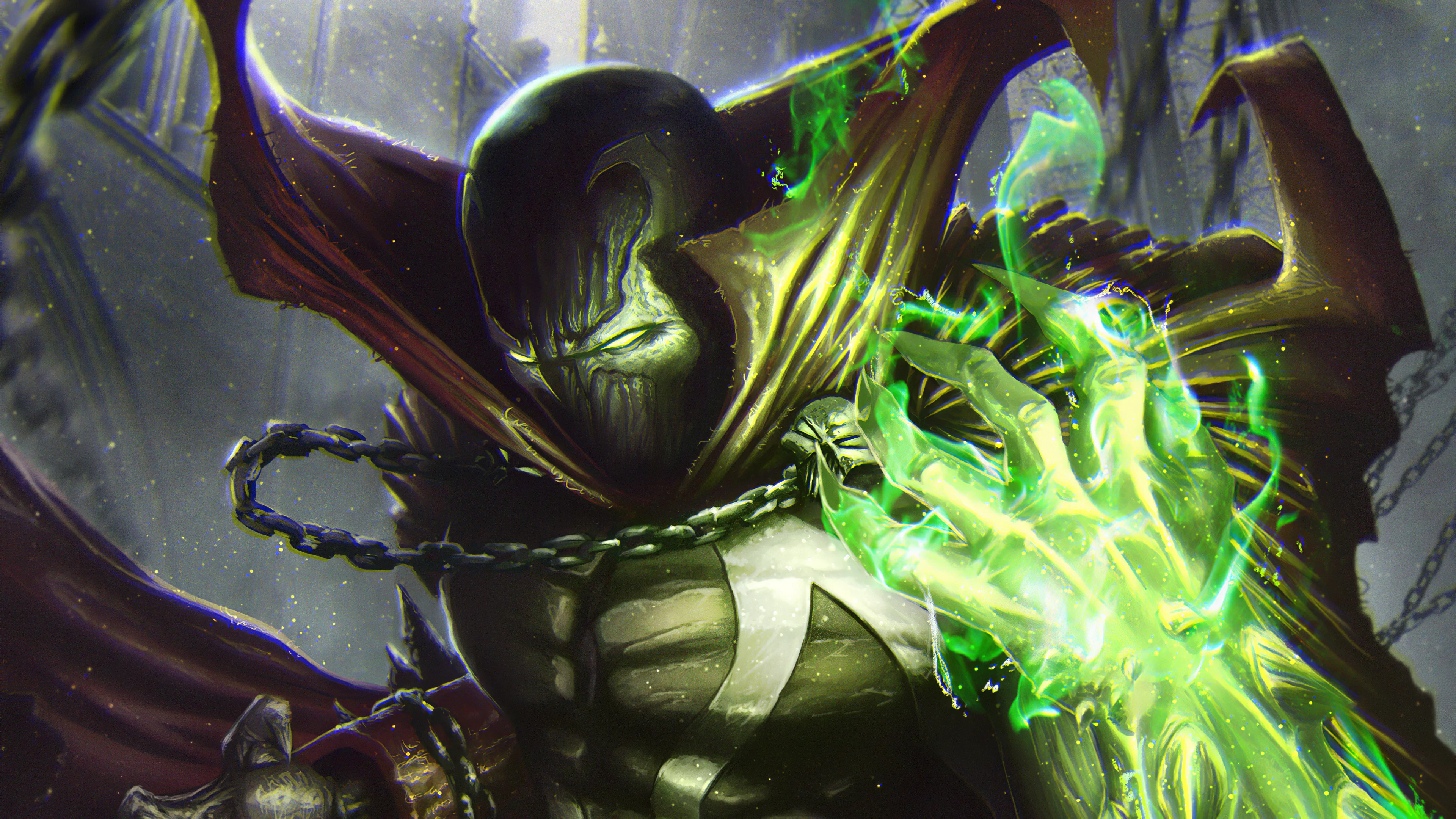 Spawn Fanart Wallpaper 4K for Desktop