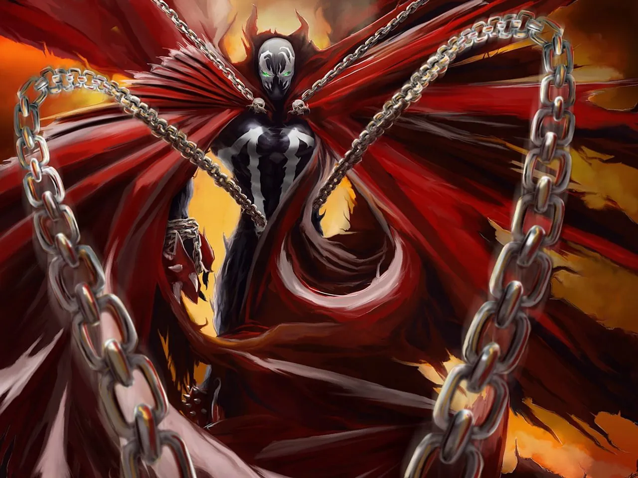 Desktop wallpaper: Comics, Spawn 4K free download for PC. 1454146