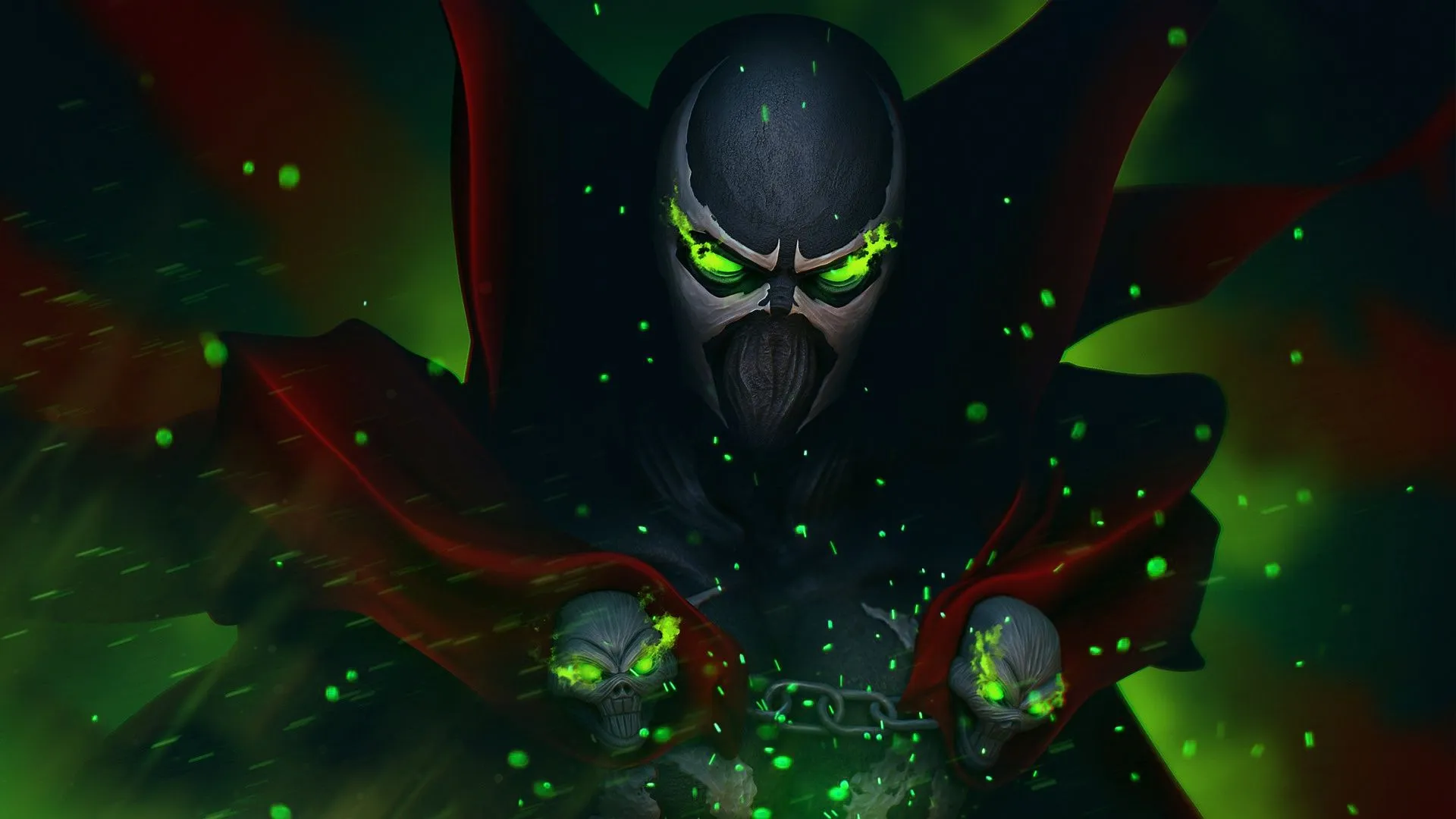 Wallpaper elected, spawn, art, characters, comic, Comics, The One, spawn for mobile and desktop, section арт, resolution 1920x1080