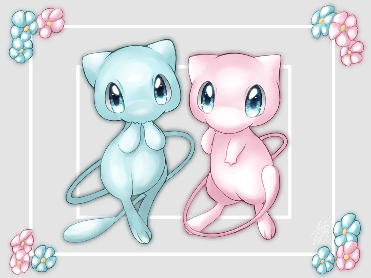 Mewémon by Pixiv Id 62673357 Anime Image Board