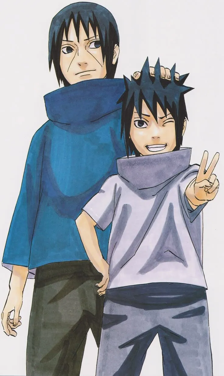 Uchiha Brothers Wallpaper by Kishimoto Masashi Anime Image Board