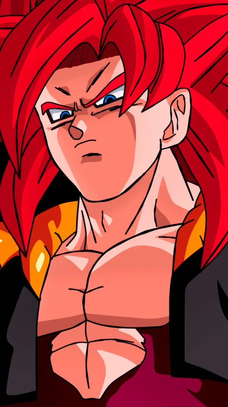 Phone wallpaper: Dragon Ball Gt, Dragon Ball, Anime, Gogeta (Dragon Ball), Super Saiyan 4 1184051