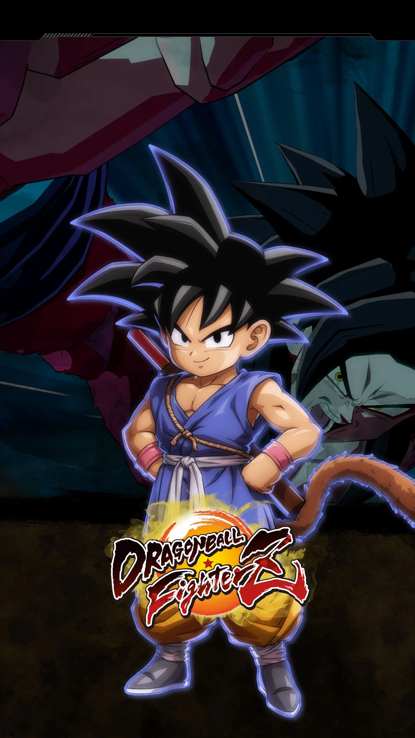 Dragon Ball FighterZ Goku (GT) Wallpaper with Monocle