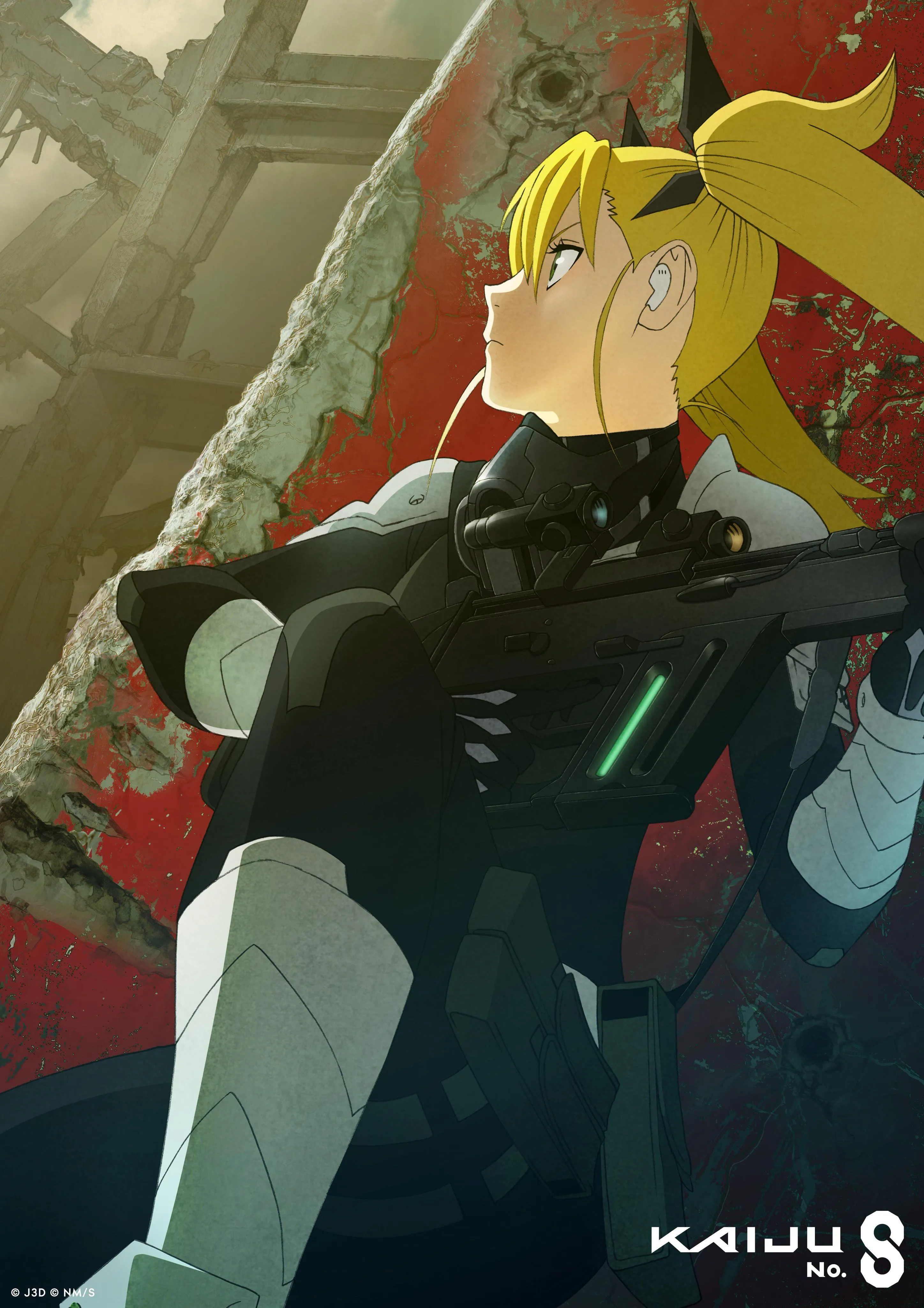 Kaiju Slaying Prodigy Kikoru Gets Her Own Kaiju No. 8 Anime Visual