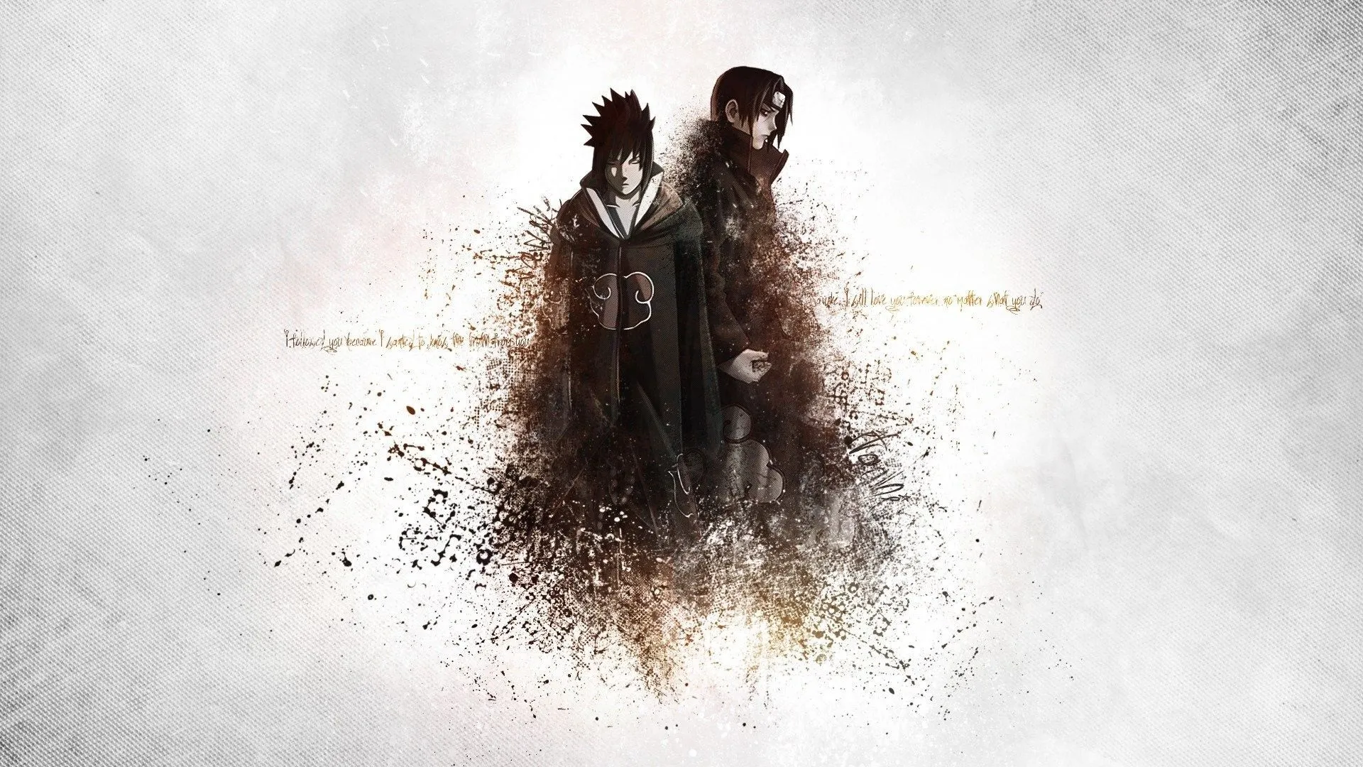 Sasuke and Itachi! So dark! So Awesome!