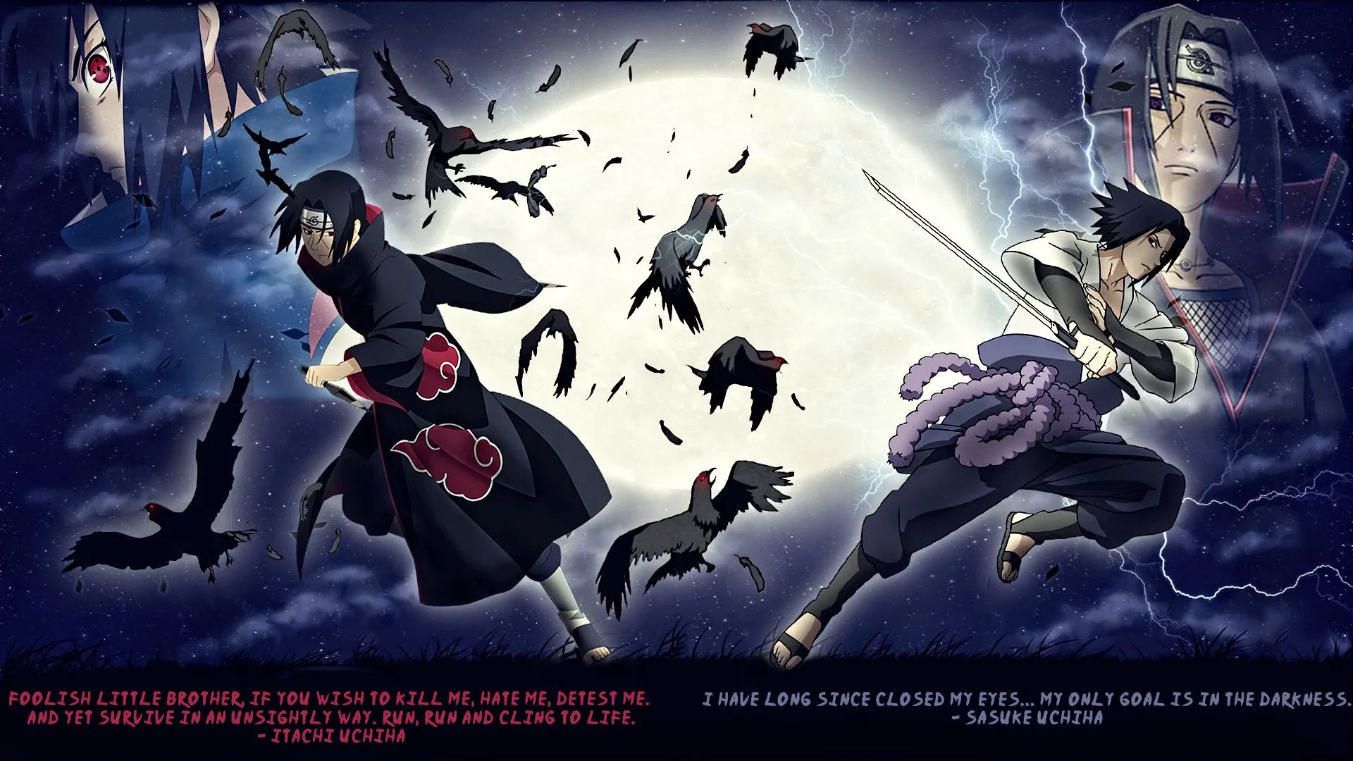 Sasuke Itachi Wallpaper